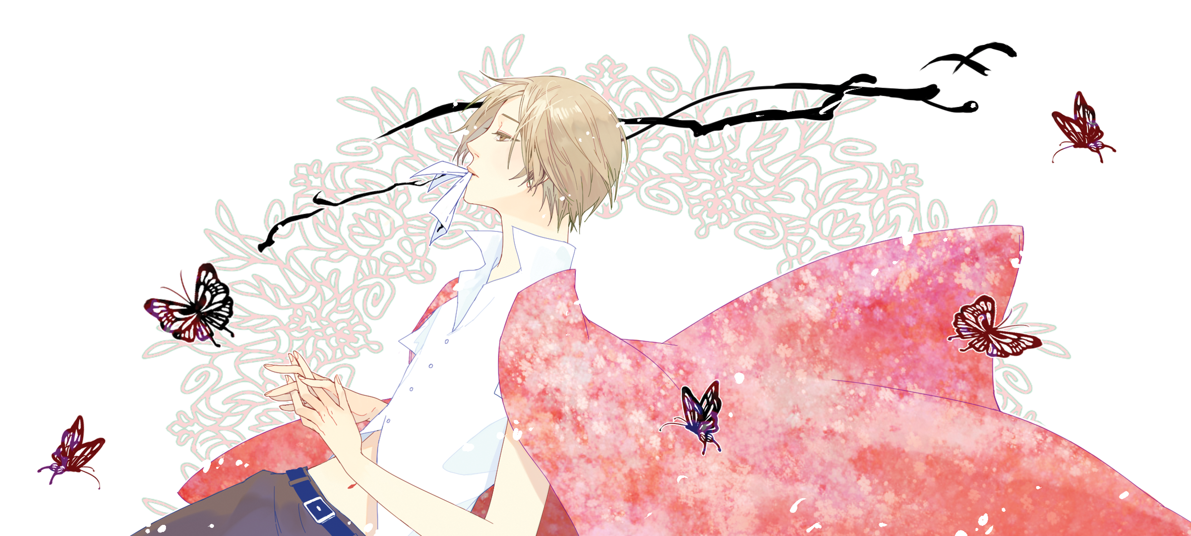 Natsume Yuujinchou 2362x1063