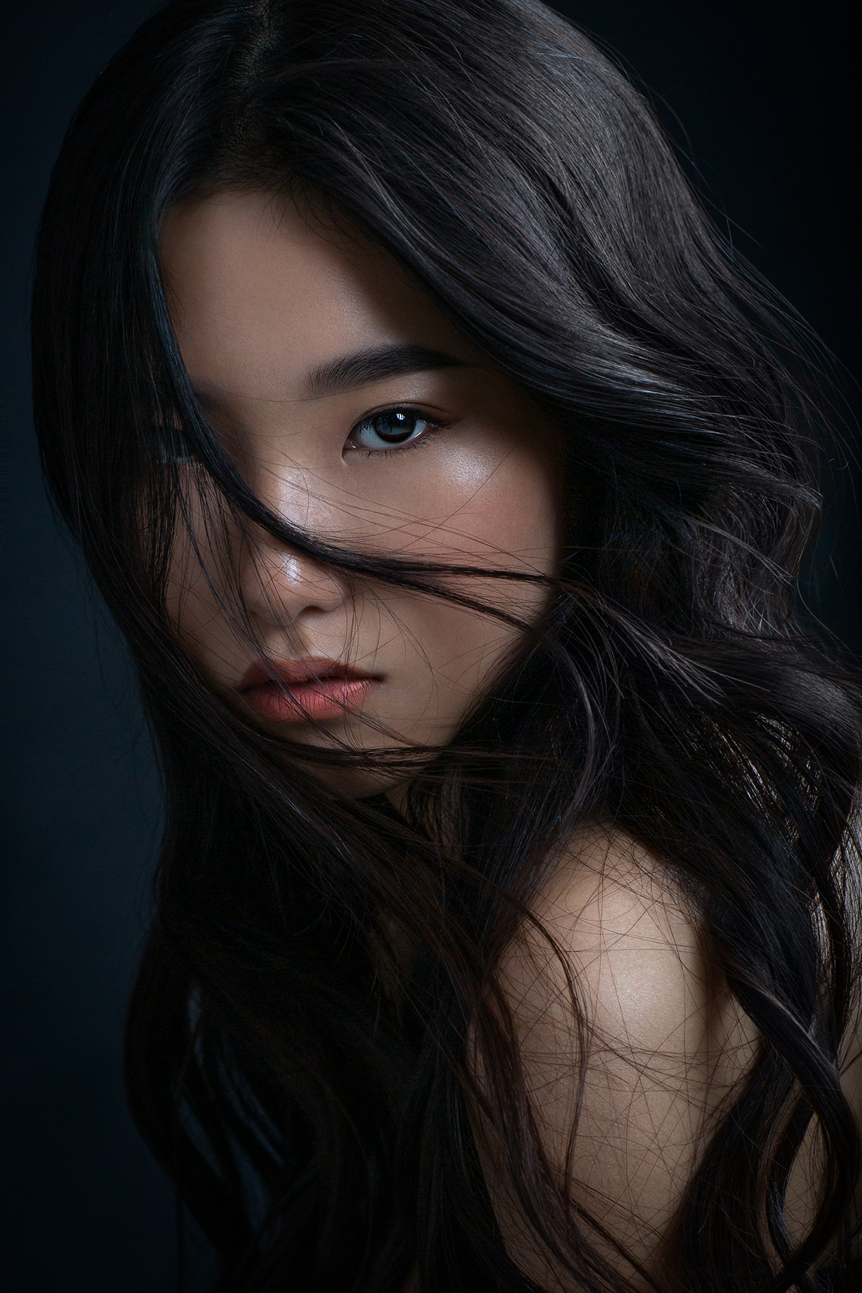 Mikhail Mikhailov Asian Women Model Brunette Long Hair Wavy Hair 1257x1885