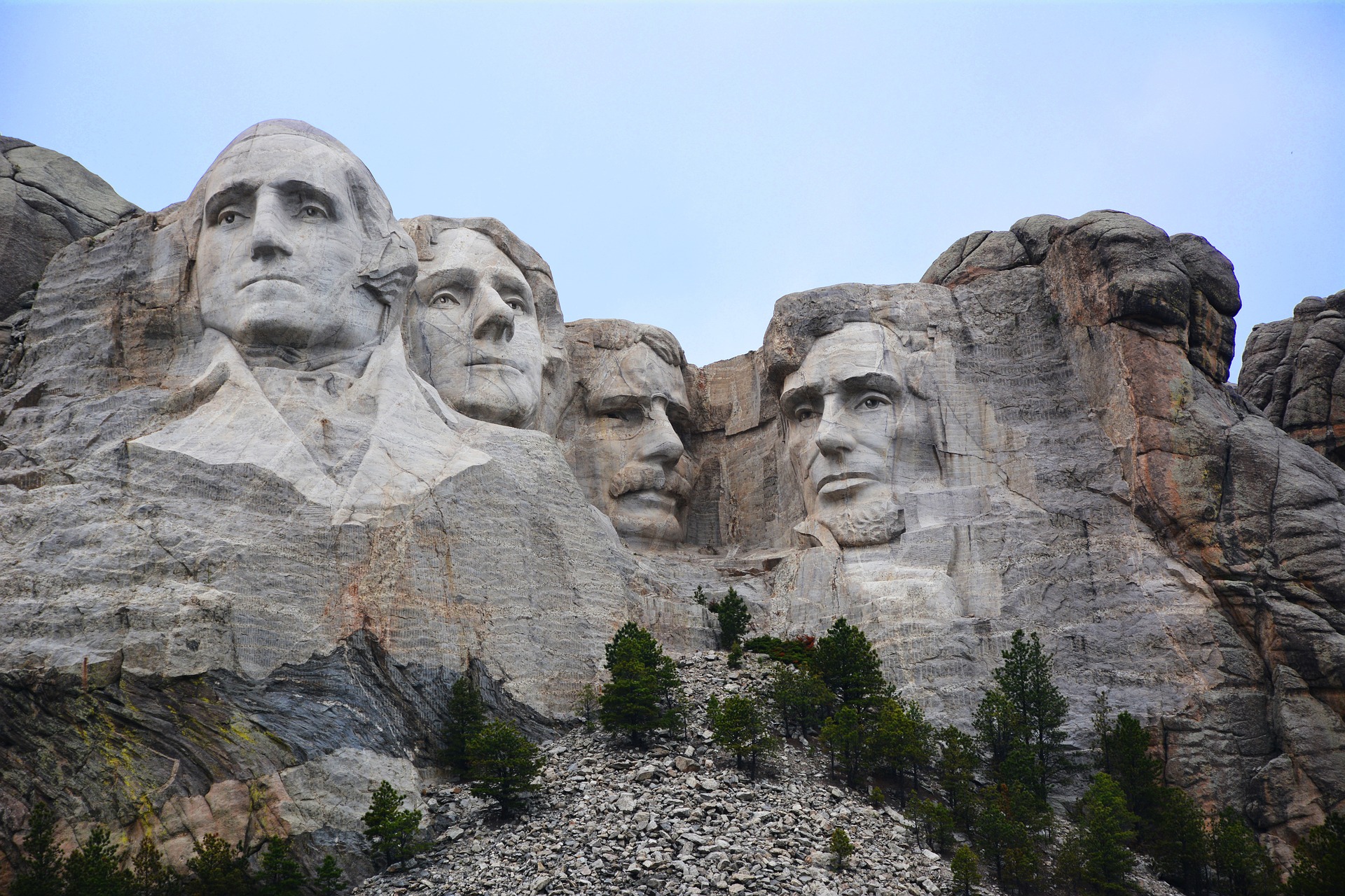 Memorial Monument Mount Rushmore President Rock Sculpture Usa 1920x1280