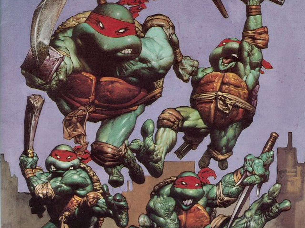 Comics Teenage Mutant Ninja Turtles 1280x959