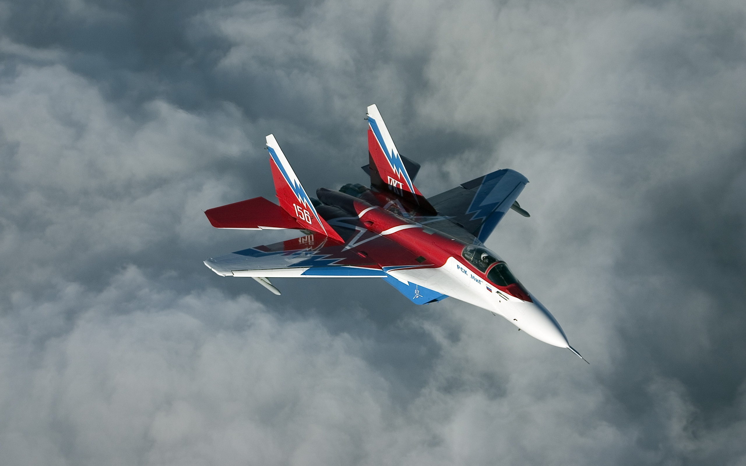 Aircraft Jet Fighter Mikoyan Mig 29 Military Warplane 2560x1600