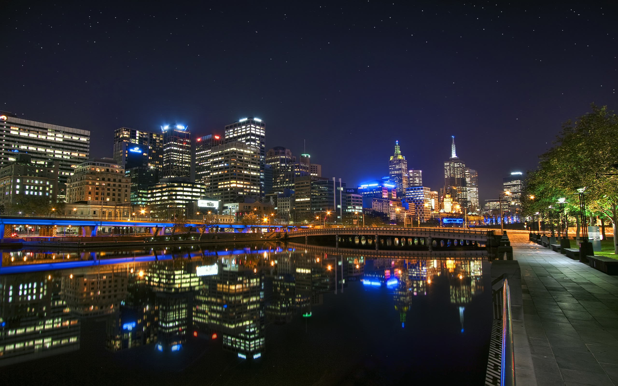 Australia Melbourne Yarra River 2560x1600