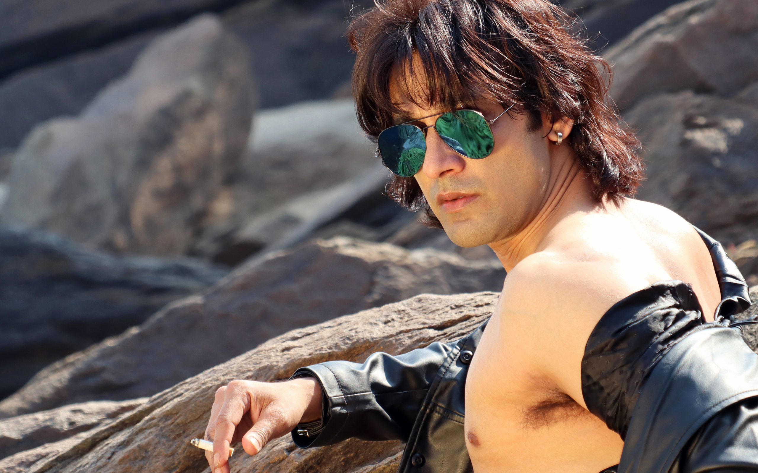 Rajkumar Patra Bengali Actors Indian Actors Model Long Hair Sunglasses  Wallpaper - Resolution:2560x1600 - ID:826026 