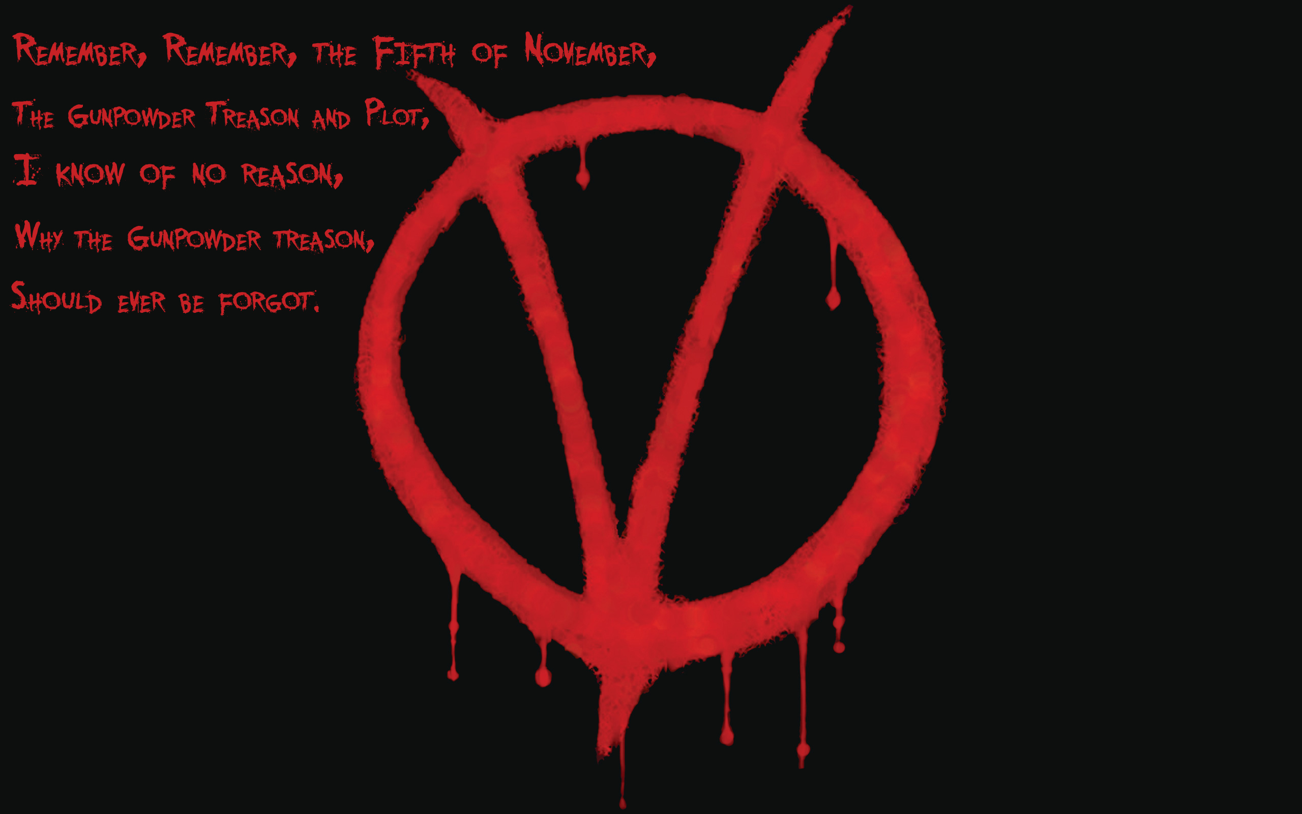 Movie V For Vendetta 2560x1600