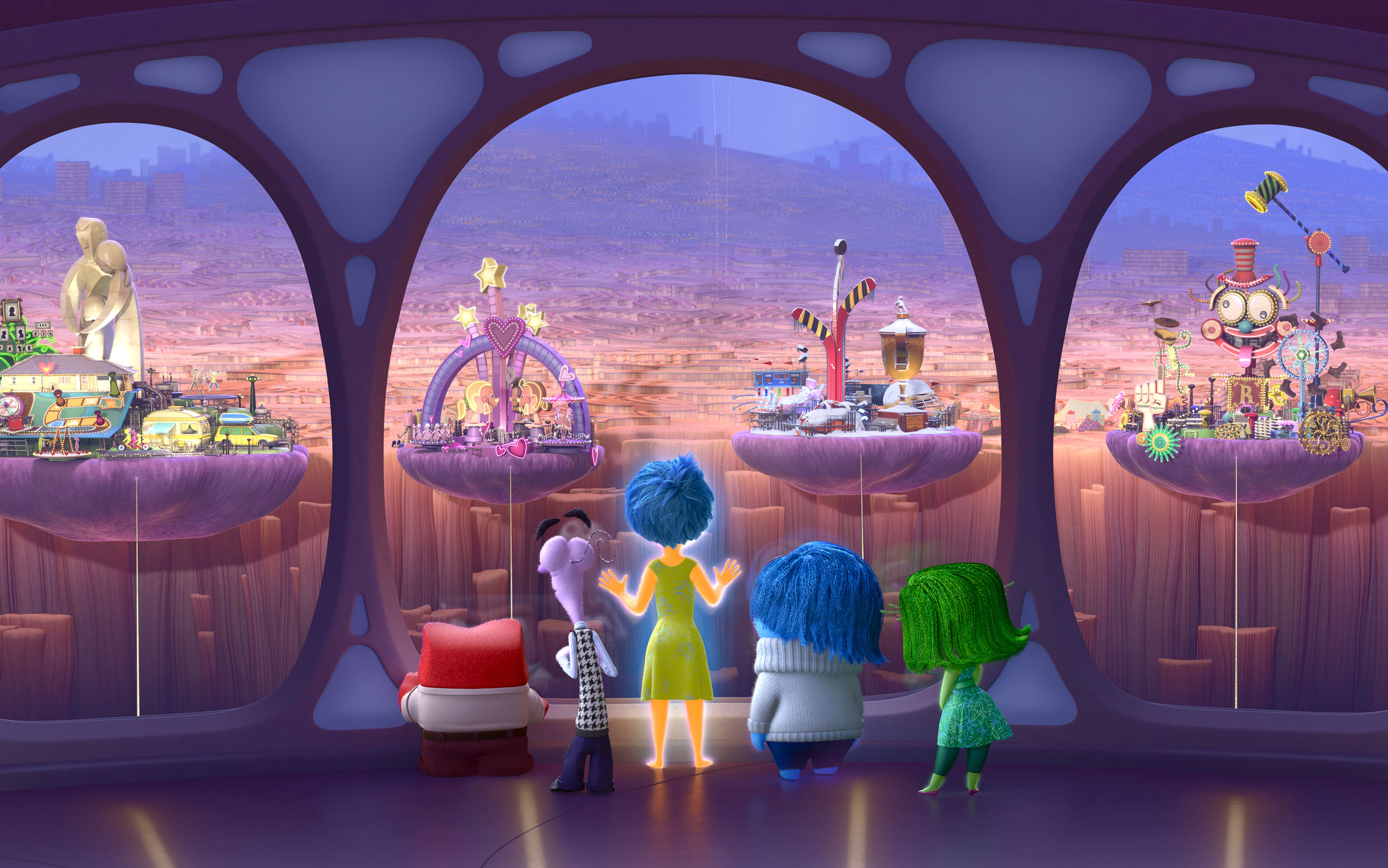 Anger Inside Out Disgust Inside Out Fear Inside Out Inside Out Joy Inside Out Sadness Inside Out 2880x1800