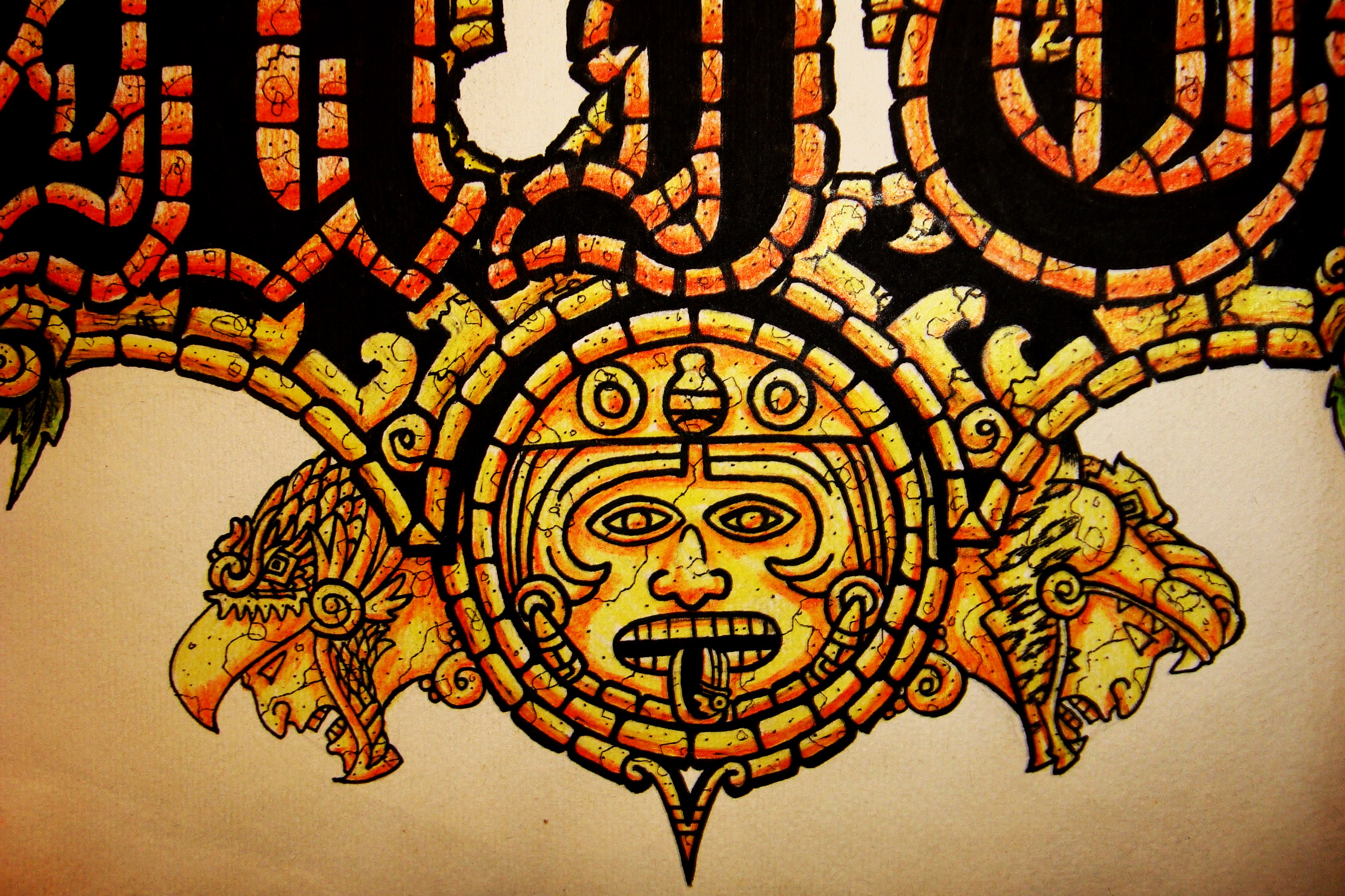 Artistic Aztec 3072x2048