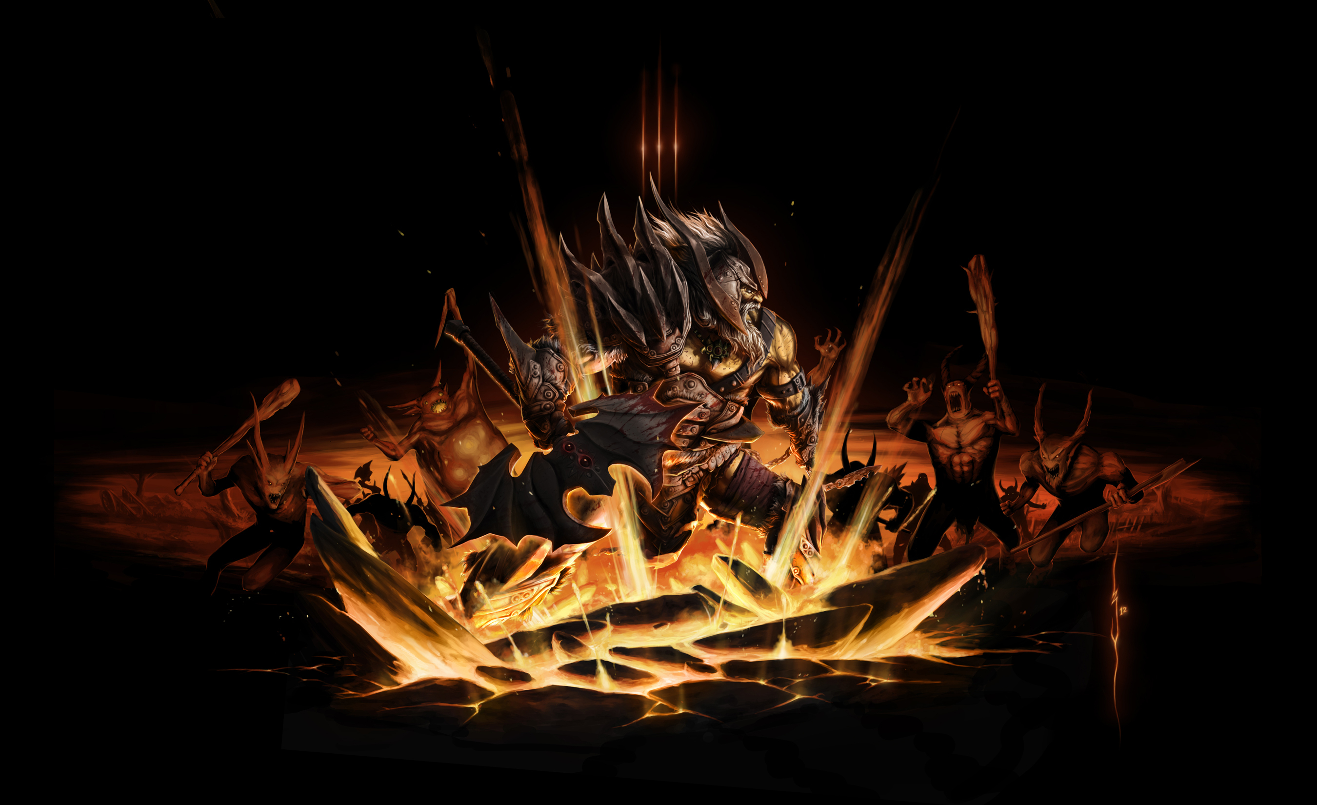 Barbarian Diablo Iii Diablo Iii 2700x1650