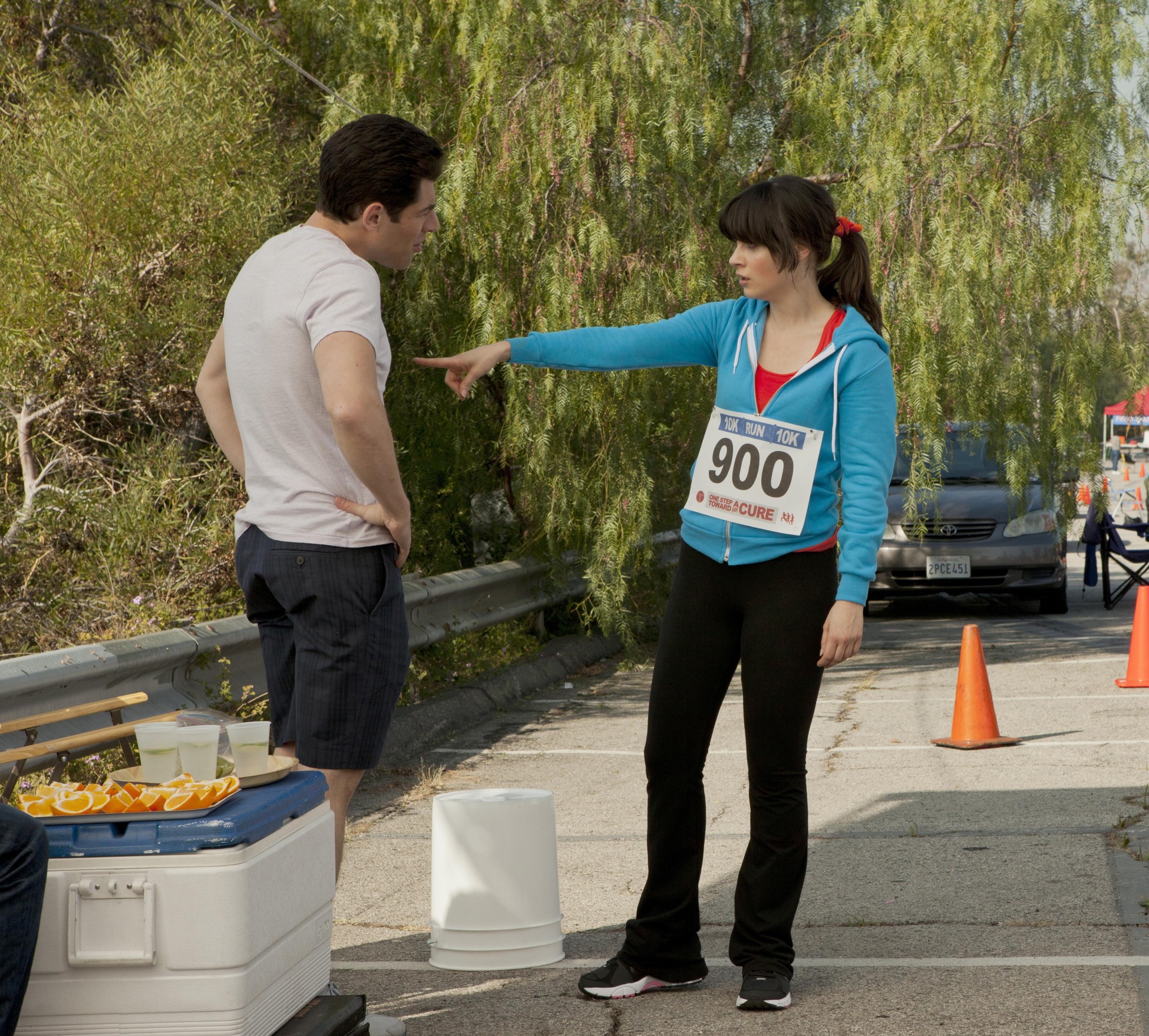 Jessica Day Max Greenfield Schmidt New Girl Zooey Deschanel 1950x1757