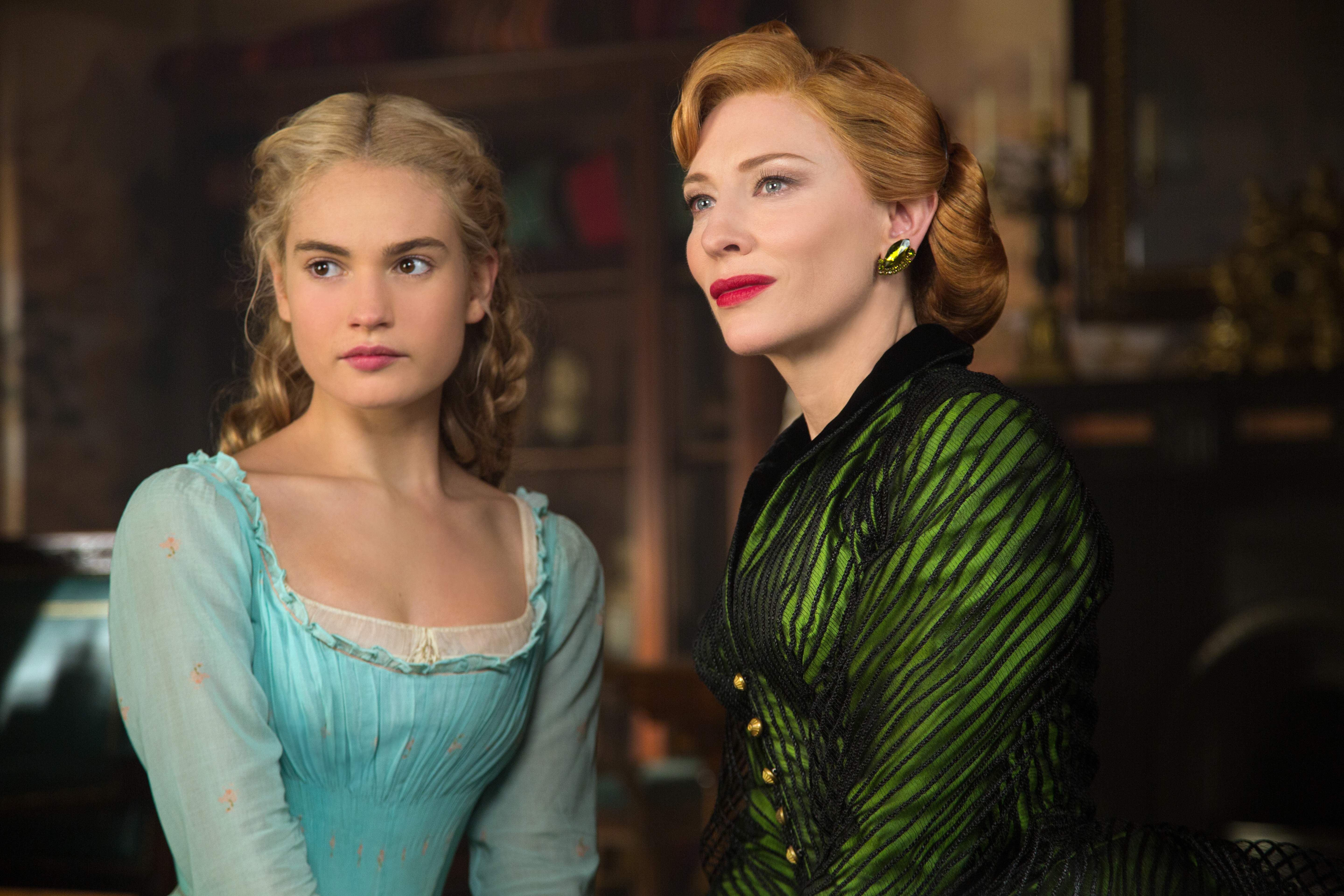 Cate Blanchett Lily James 5760x3840