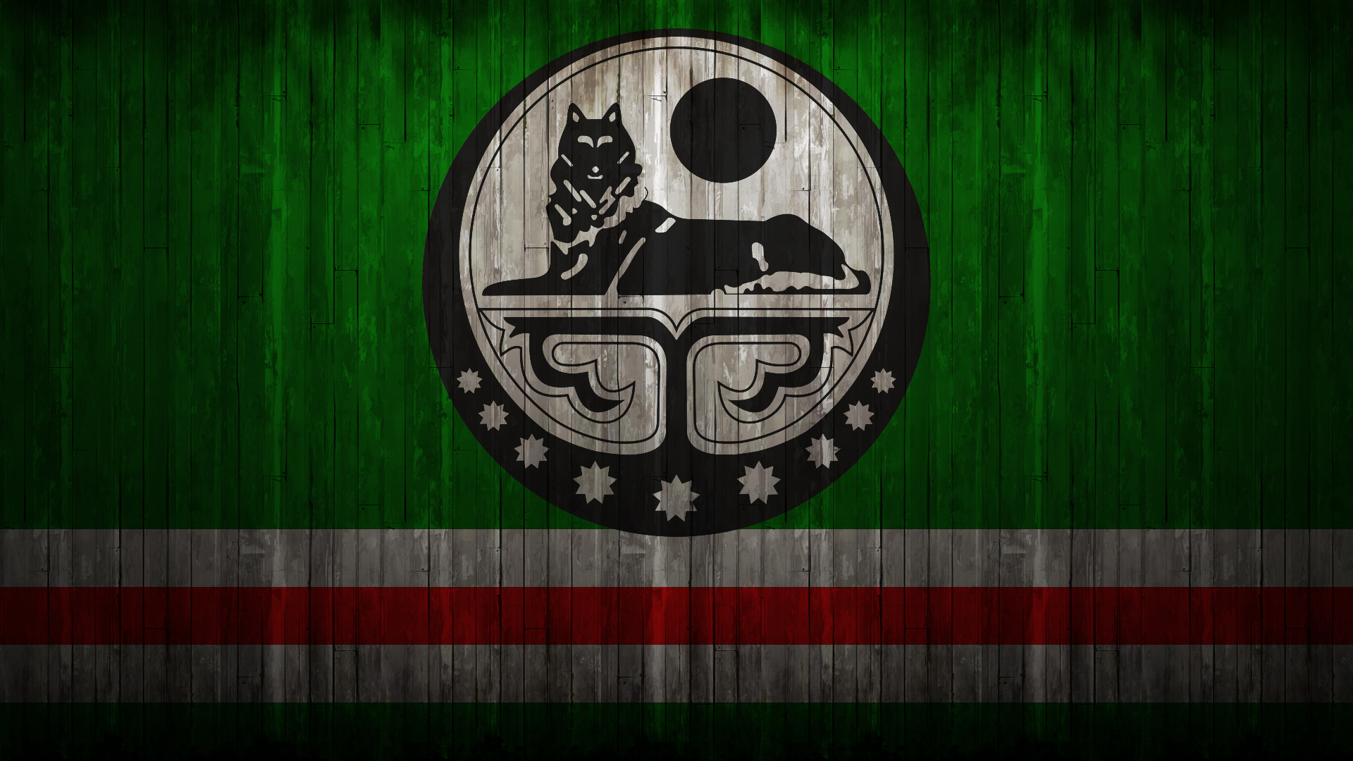 Flag Of Chechnya 1920x1080