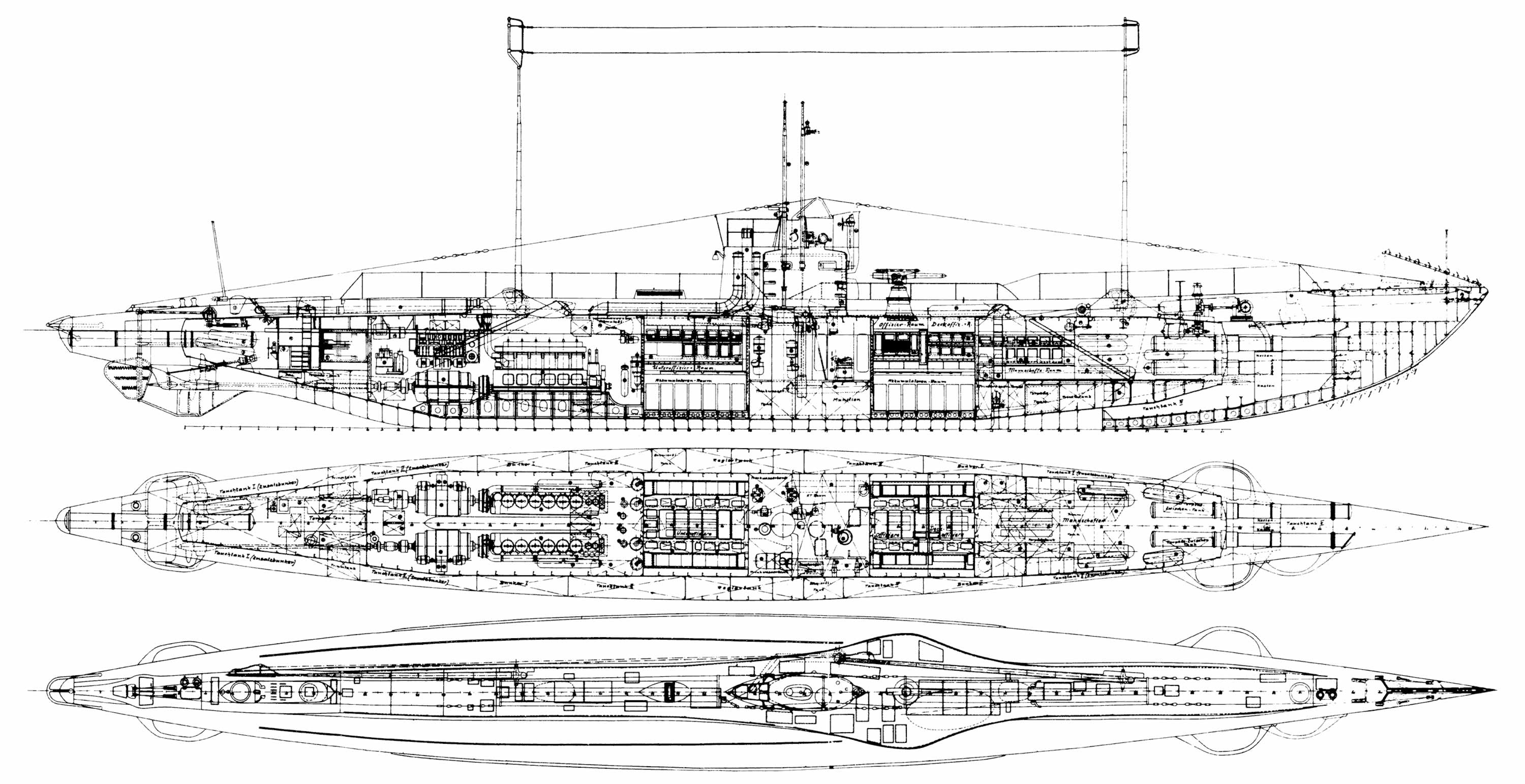 Military Submarine 3000x1543