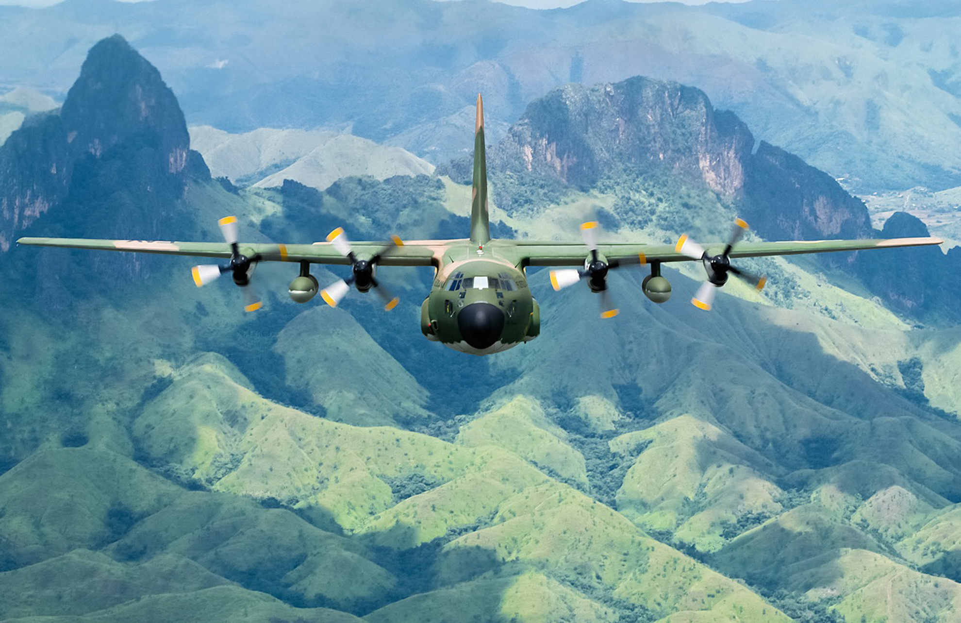 Military Lockheed C 130 Hercules 1980x1283