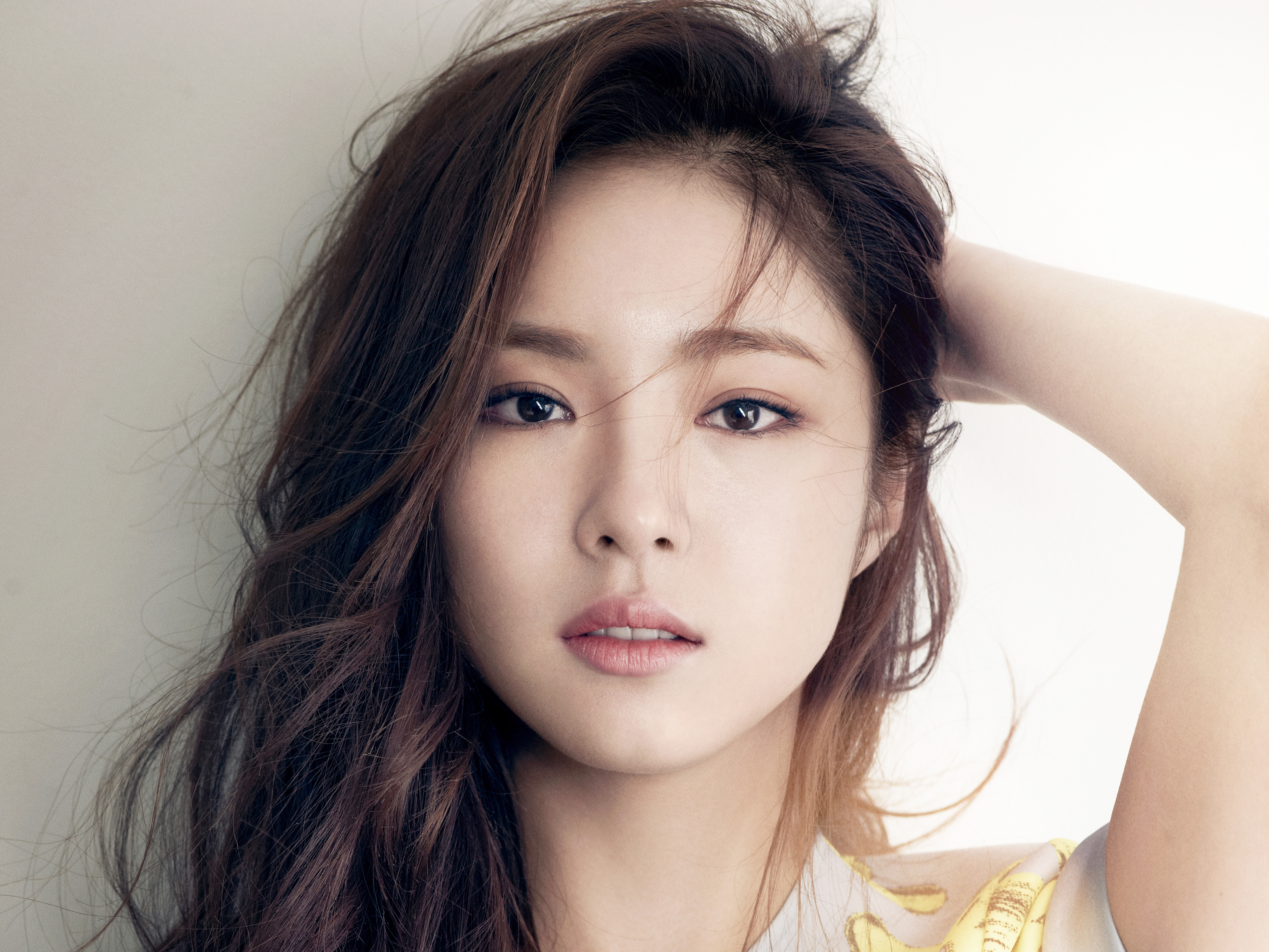 Actress Asian Brown Eyes Brunette Face Shin Se Kyung South Korean Woman 4000x3000