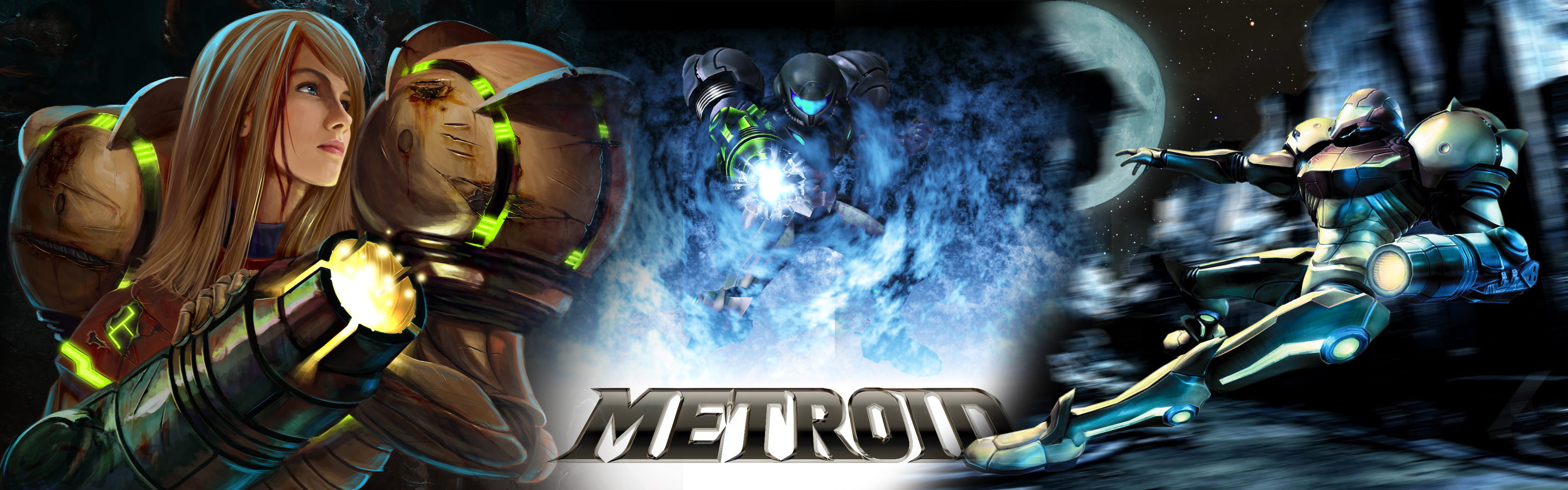 Video Game Metroid 3360x1050