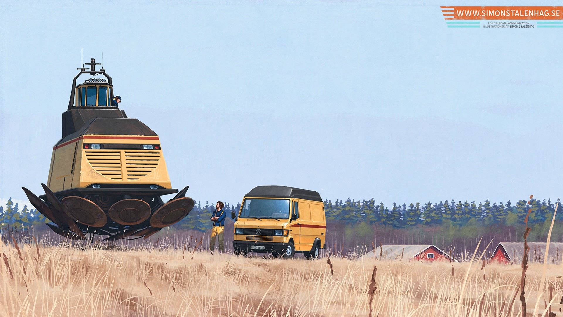 Crops Floating Truck Vehicle 1920x1080