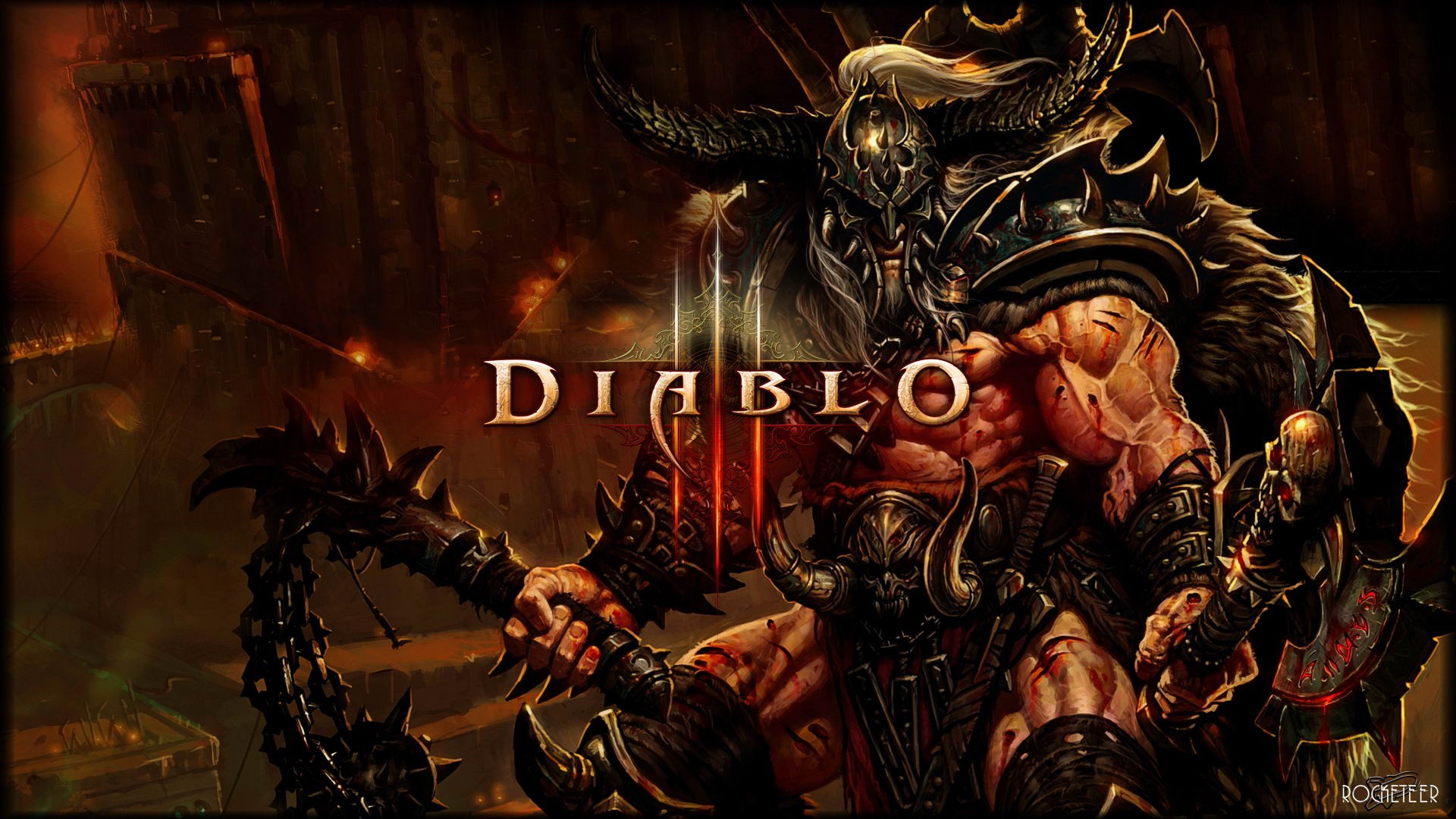 Barbarian Diablo Iii Diablo Iii 1920x1080