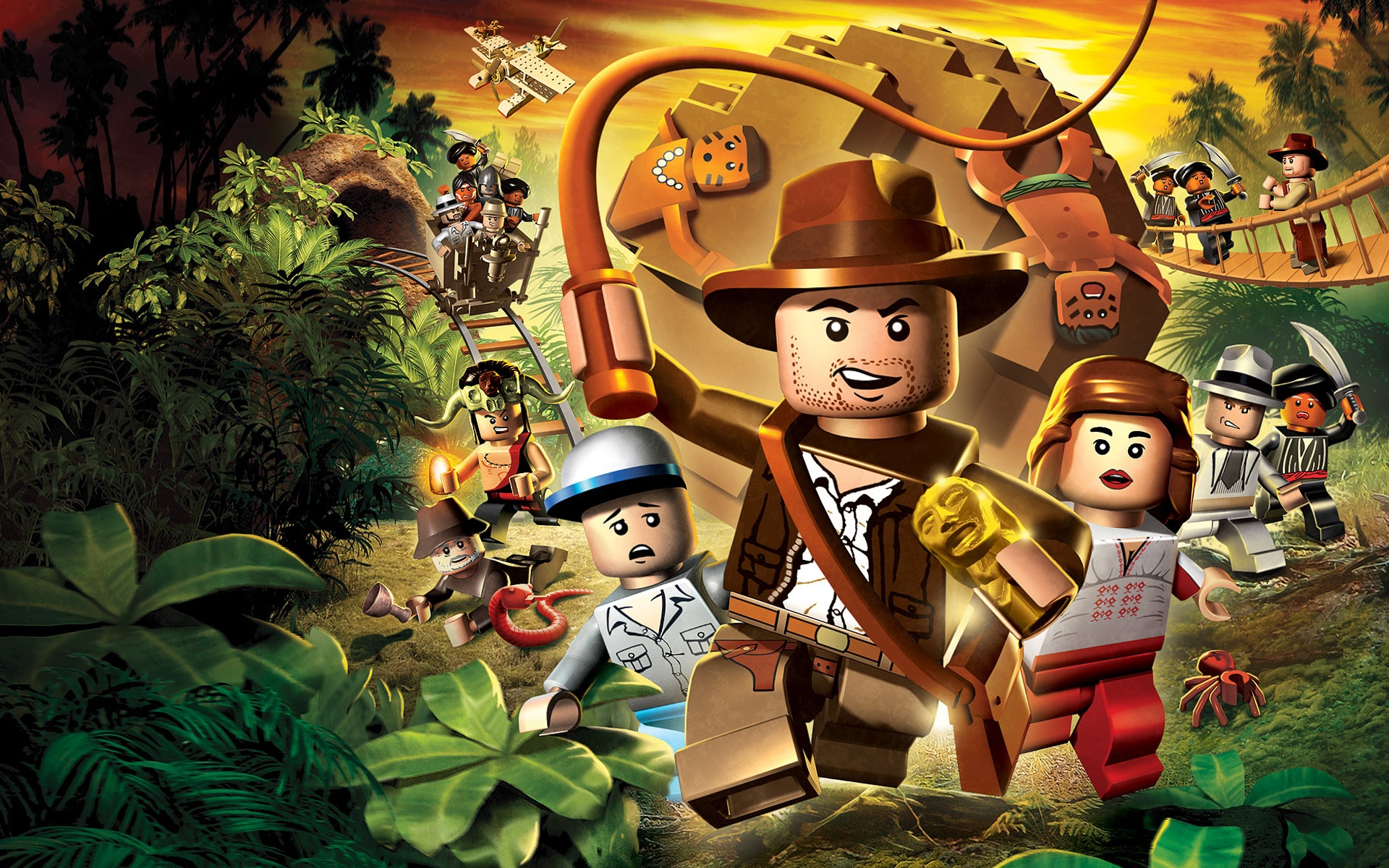 Game Indiana Jones Lego 1920x1200