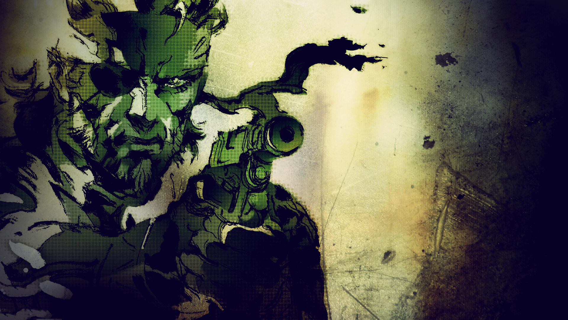 Metal Gear Solid Solid Snake 1920x1080