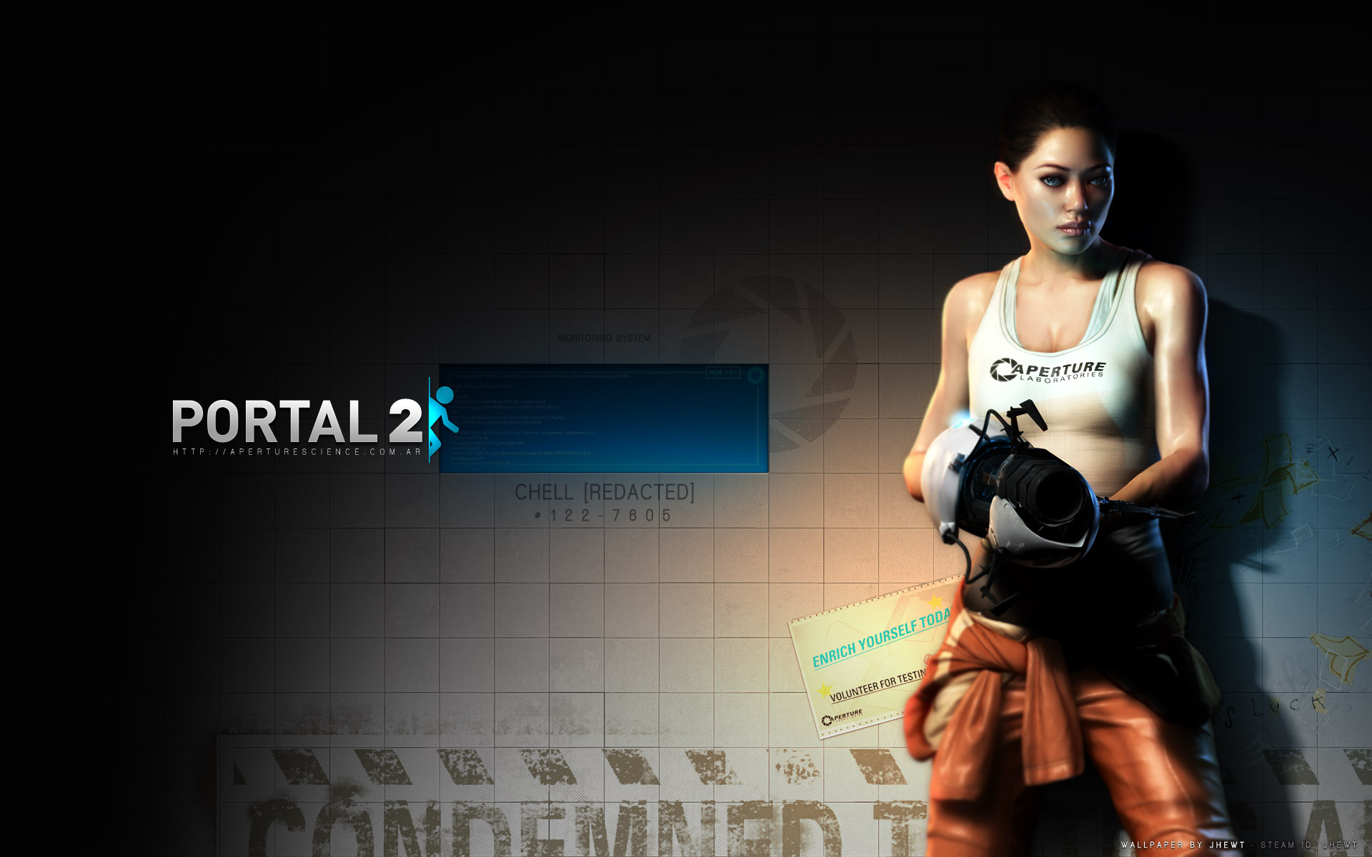 Video Game Portal 2 1920x1200