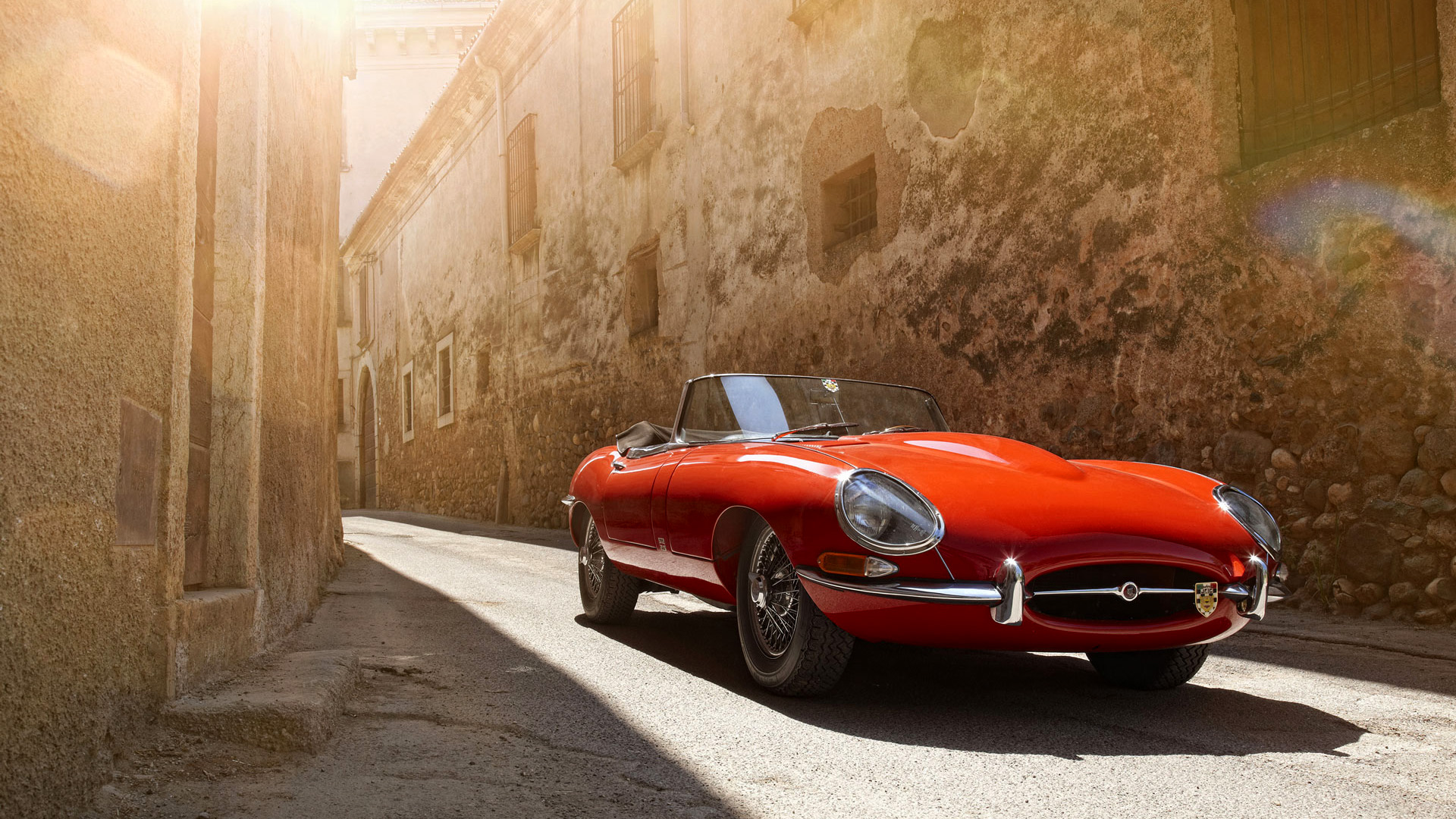 Vehicles Jaguar E Type 1920x1080