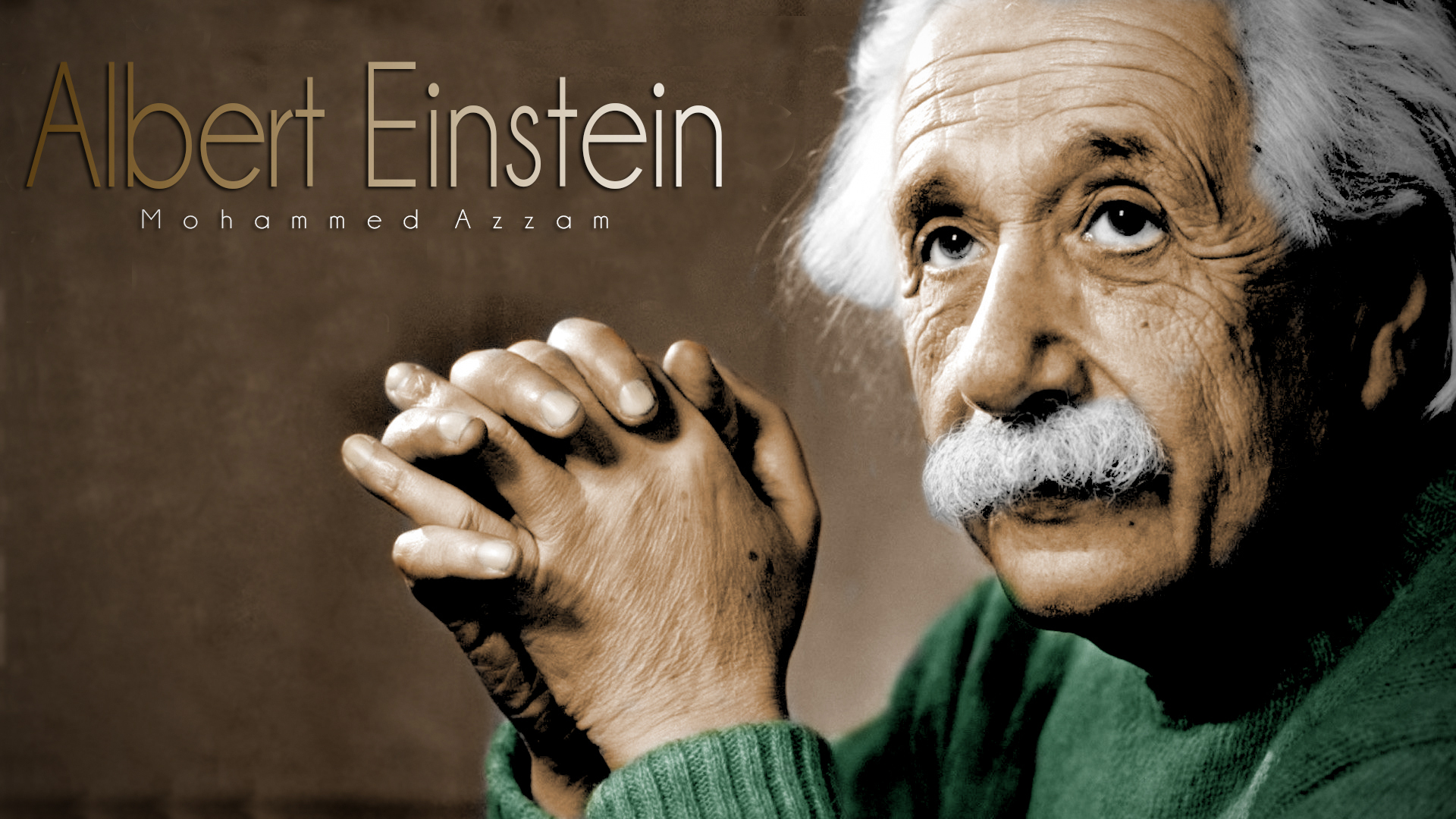 Albert Einstein 1920x1080
