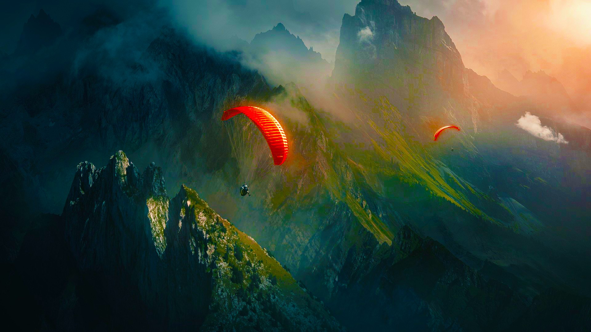 Sports Skydiving 1920x1080