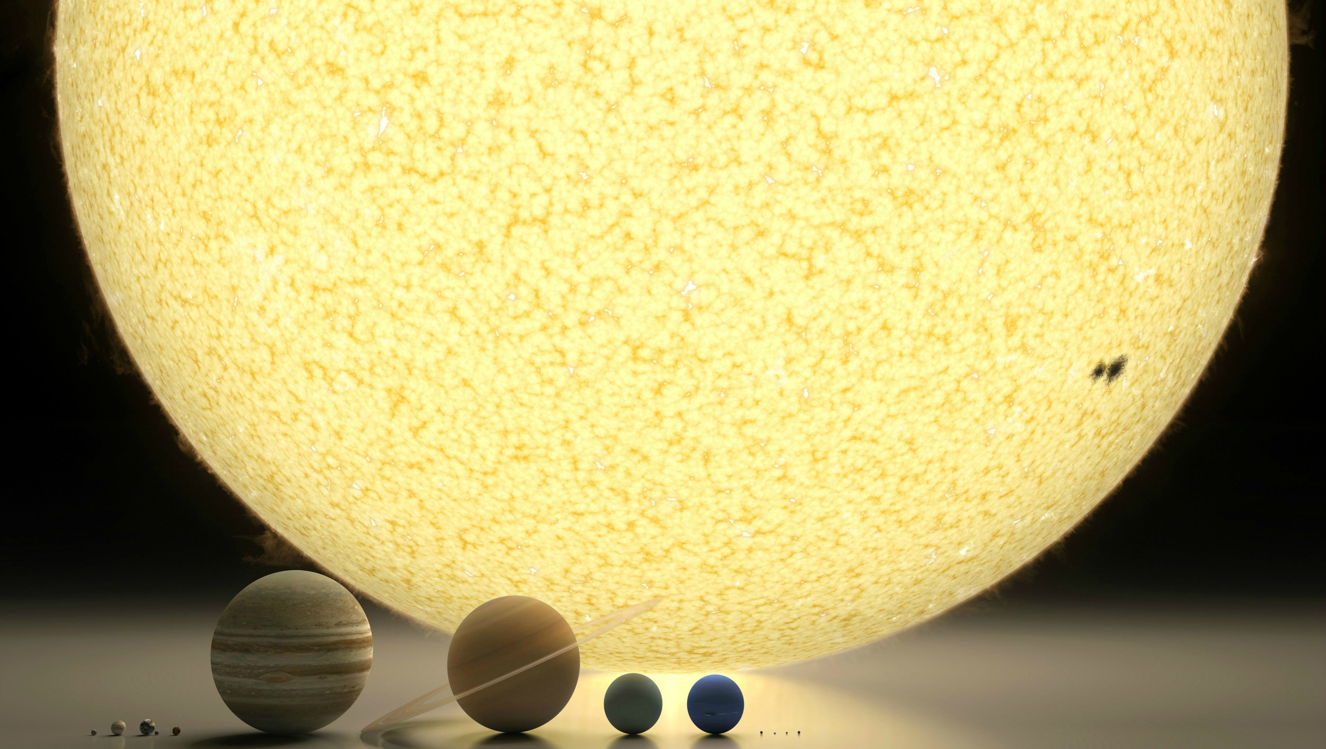 Sci Fi Solar System 4517x2552