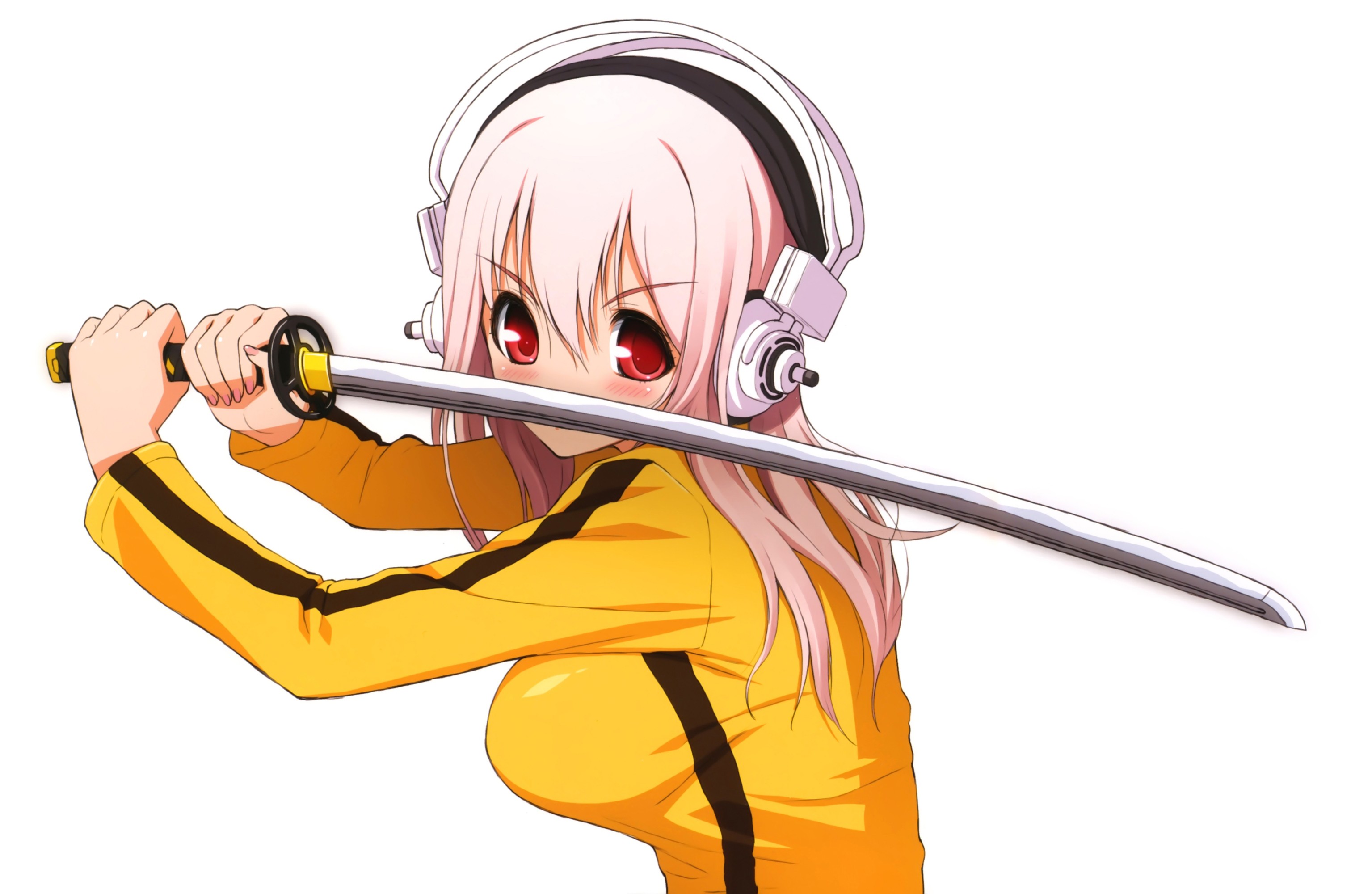 Kill Bill Vol 1 Super Sonico 3070x2000