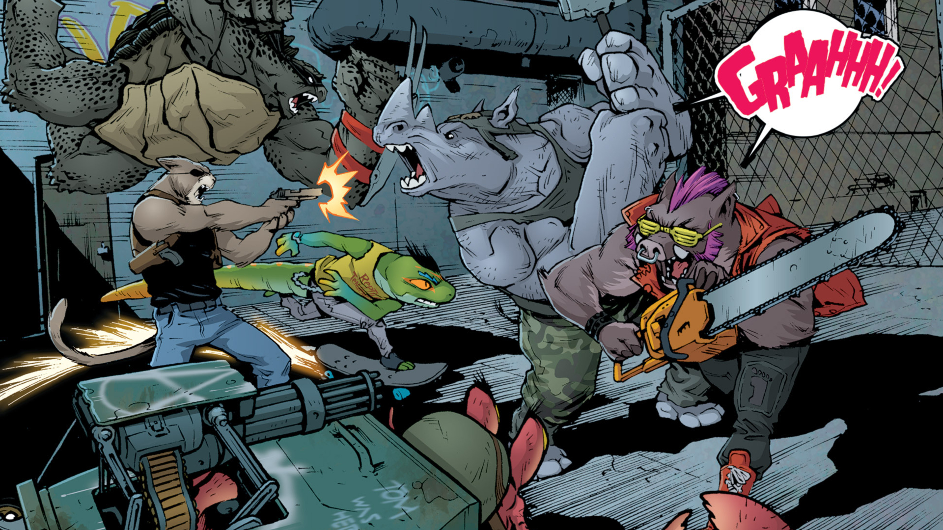 Comics TMNT 1920x1080