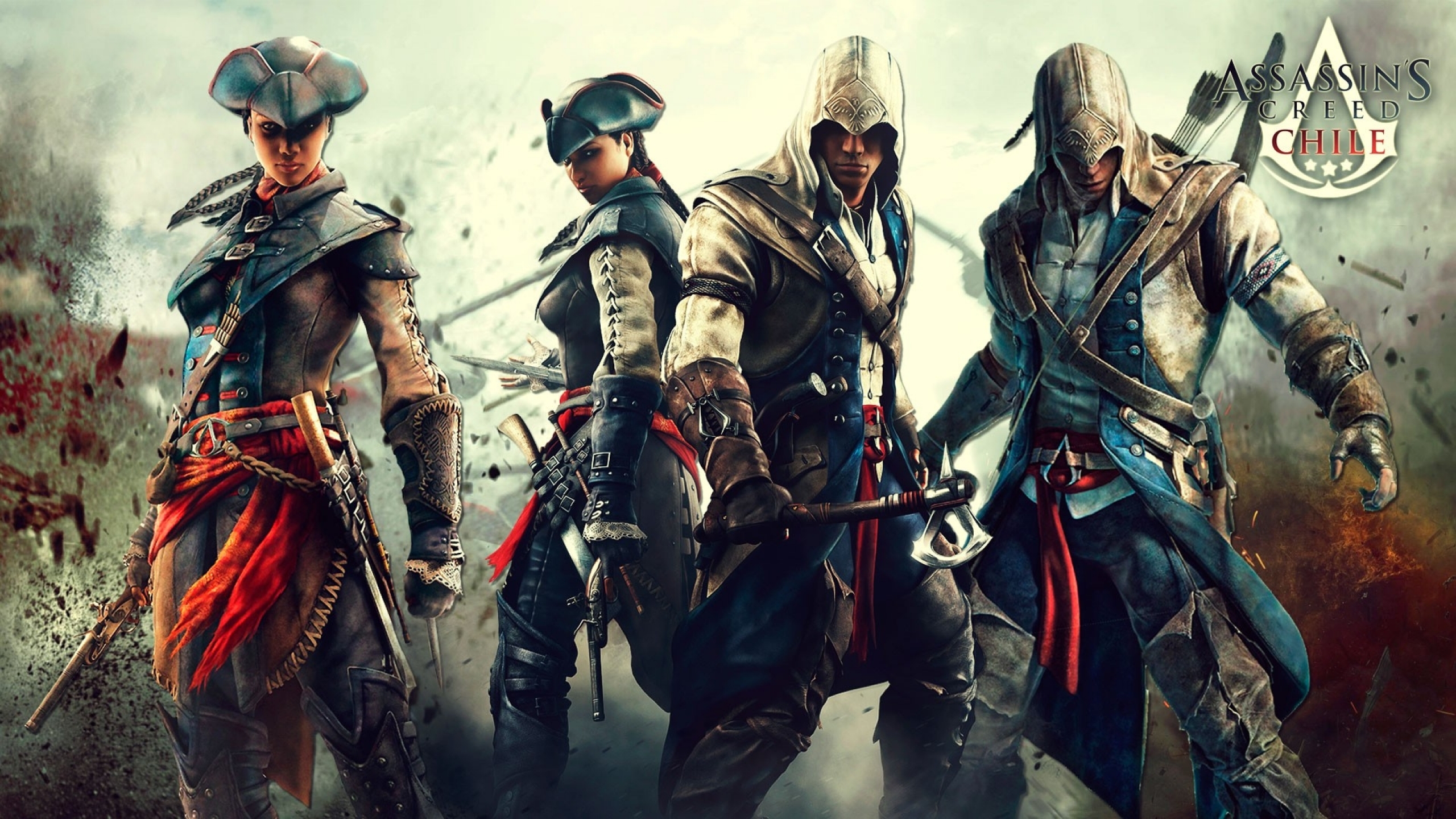 Video Game Assassin 039 S Creed Iii 2560x1440