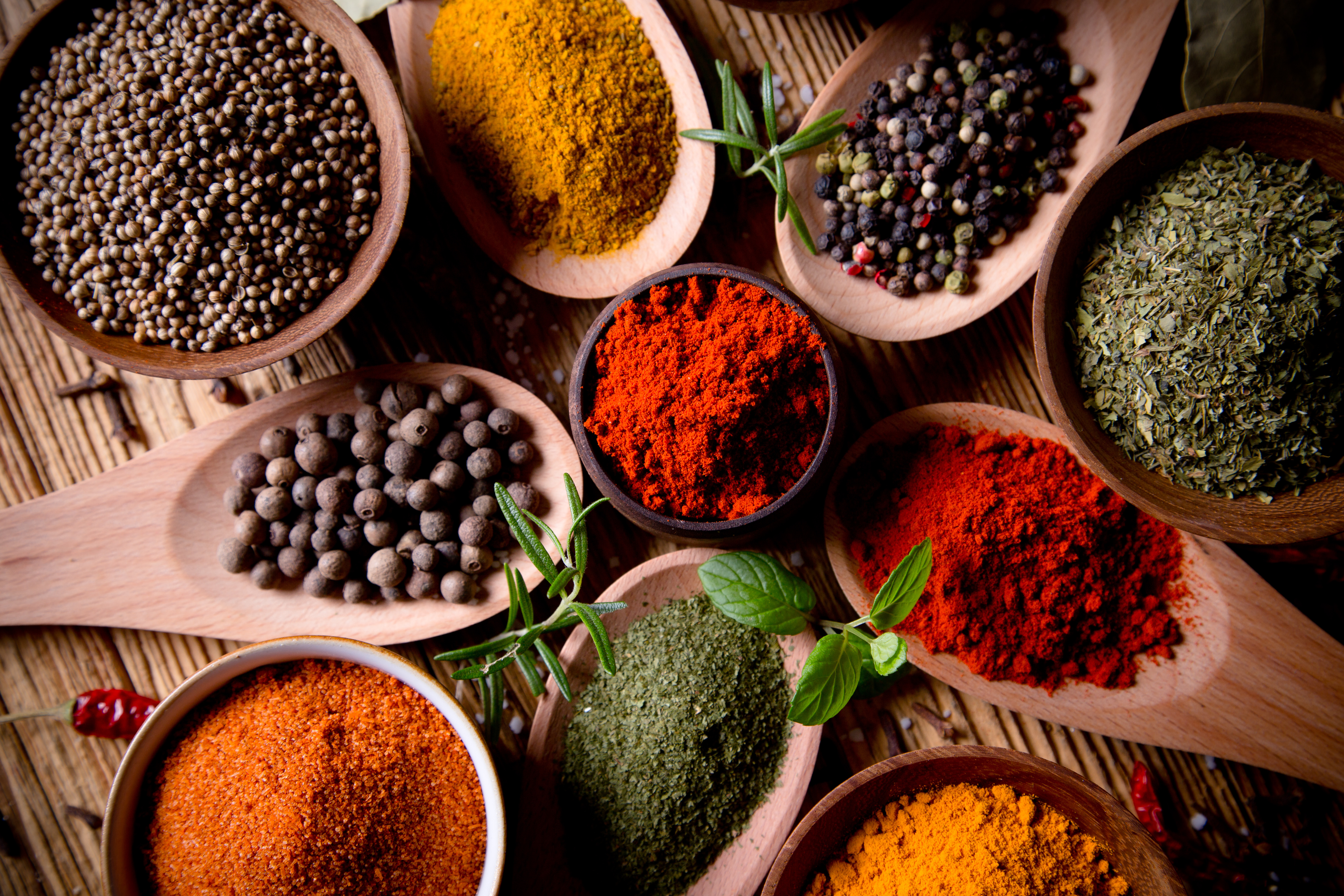 Food Herbs And Spices 5472x3648