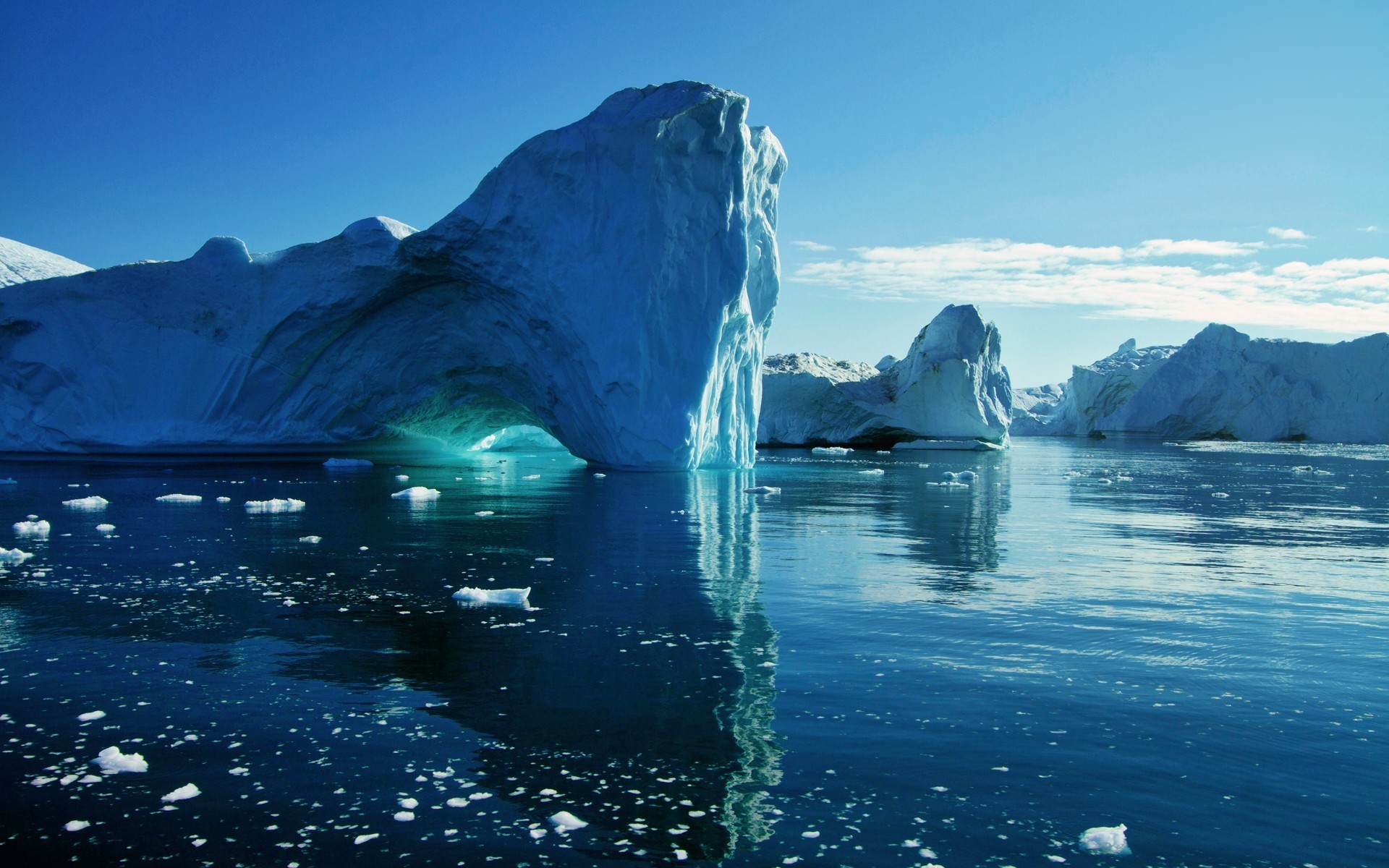 Ice Iceberg Ocean 1920x1200