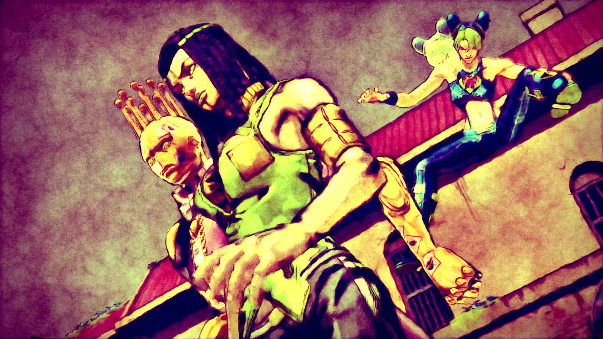 Ermes Costello Jolyne Cujoh Kiss Jojo 039 S Bizarre Adventure 1920x1080