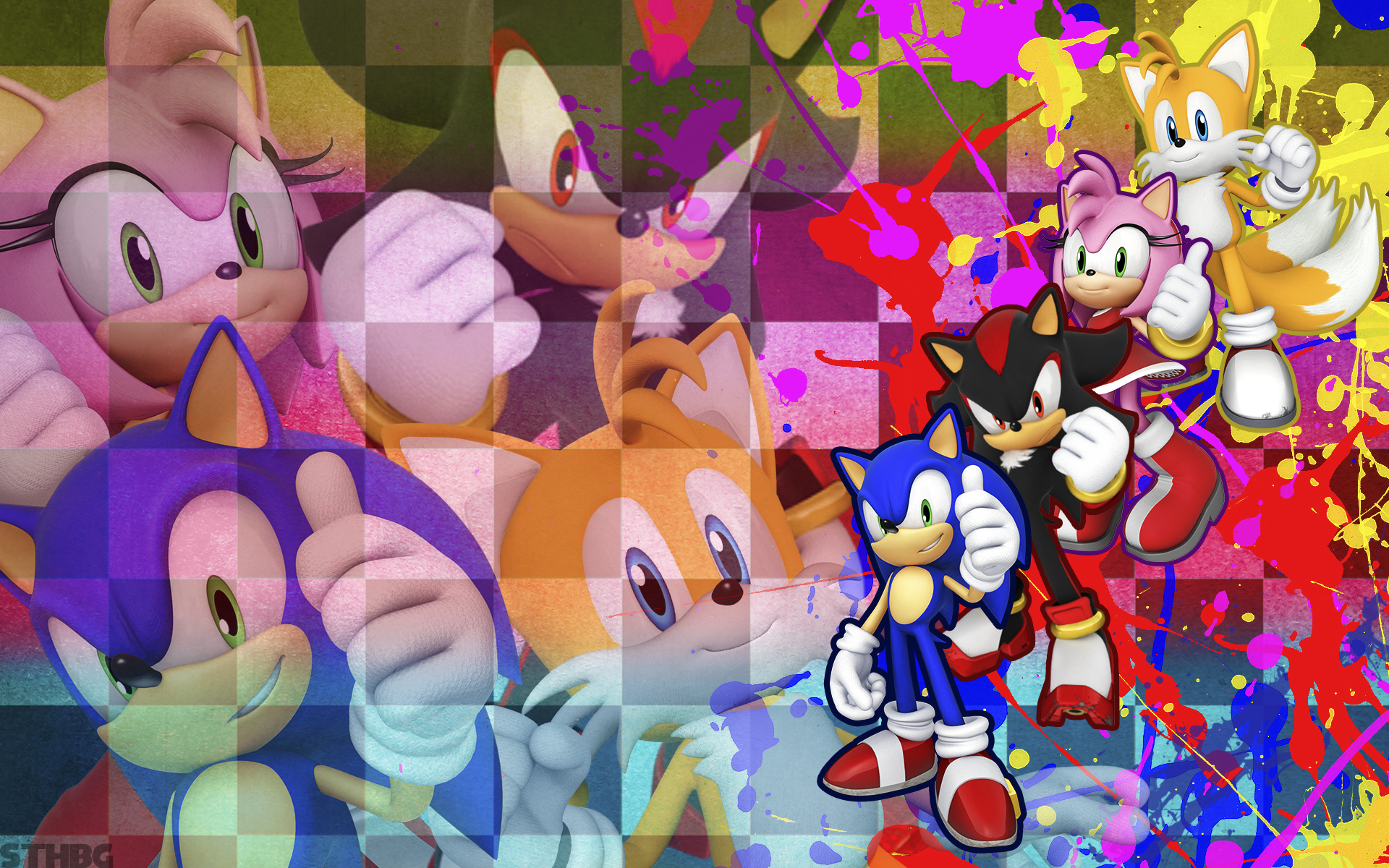 Cream The Rabbit Miles Quot Tails Quot Prower Shadow The Hedgehog Sonic The Hedgehog 1920x1200