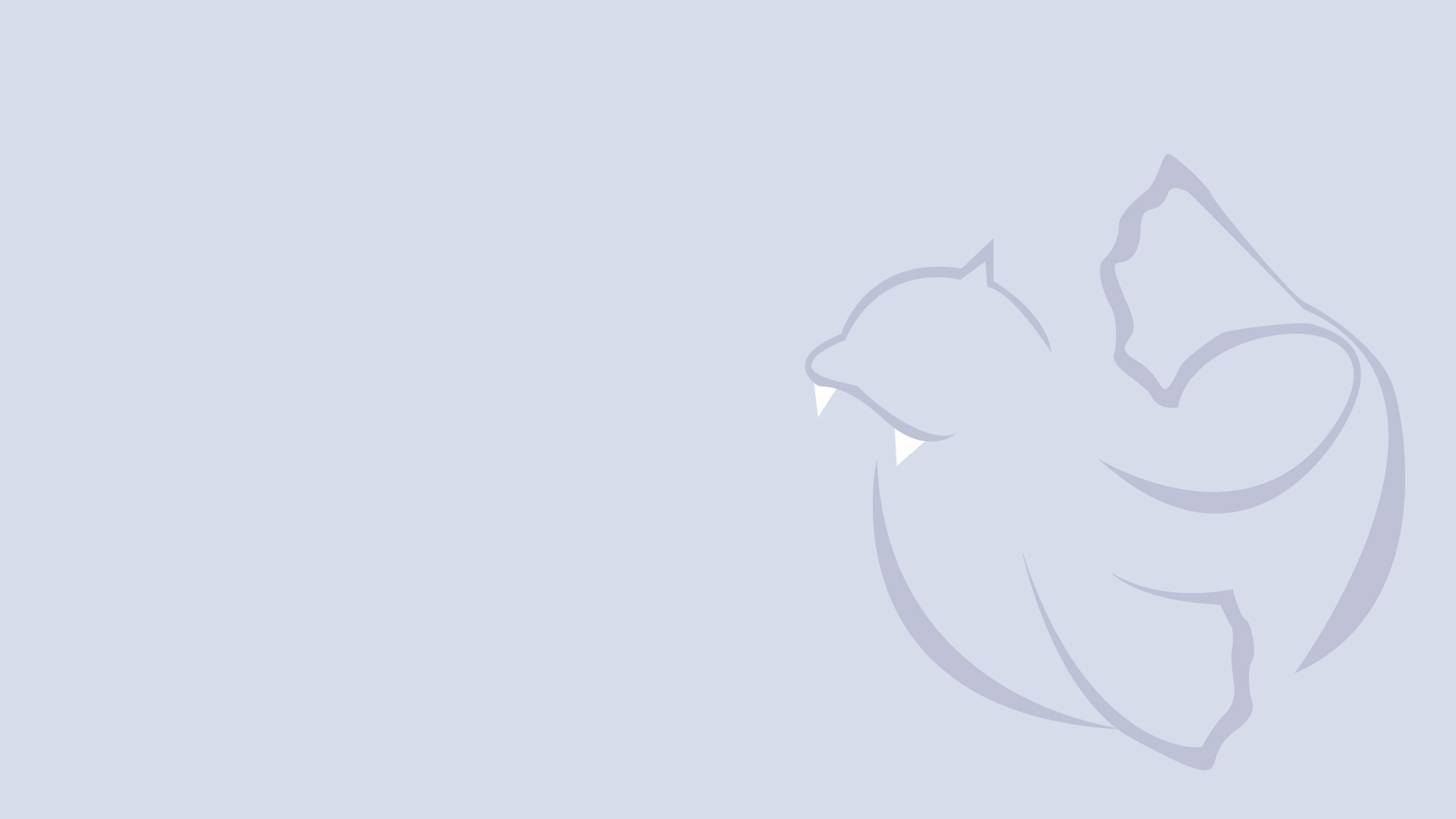 Dewgong Pokemon Minimalist 1920x1080