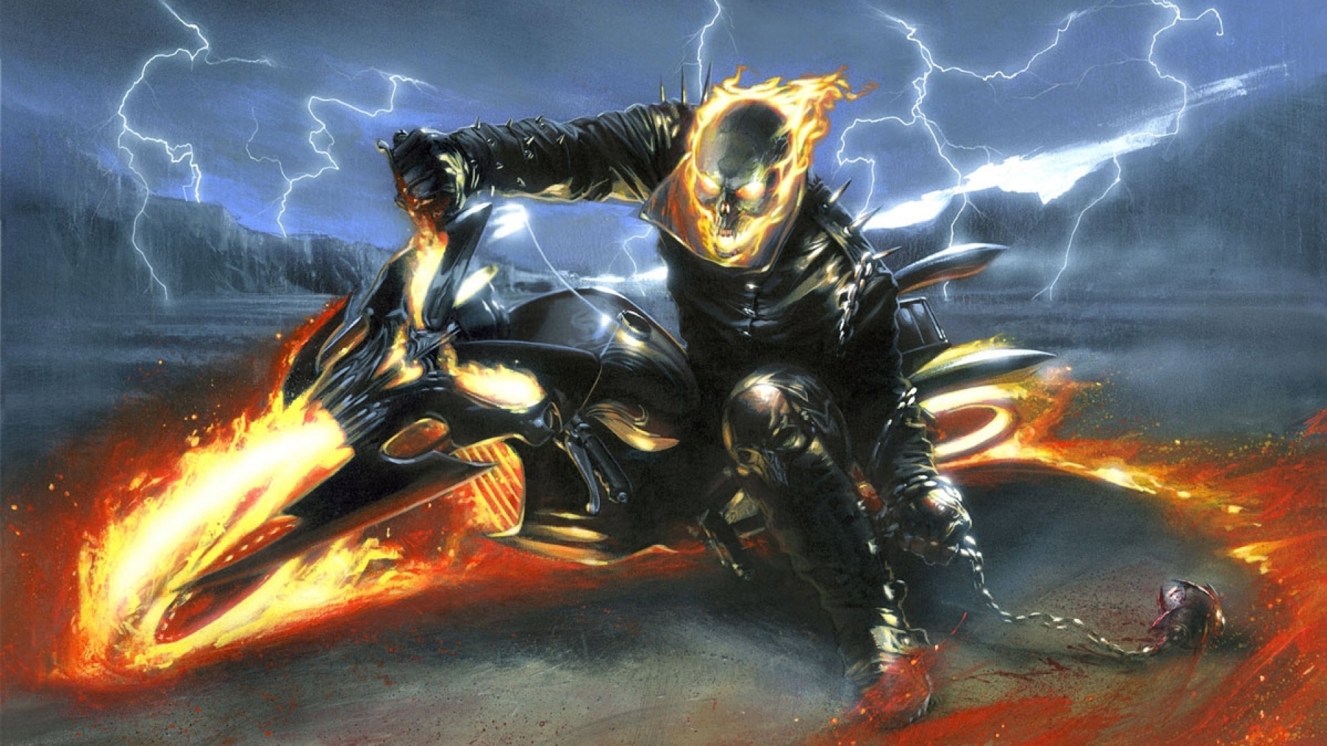 Ghost Rider Johnny Blaze 1920x1080