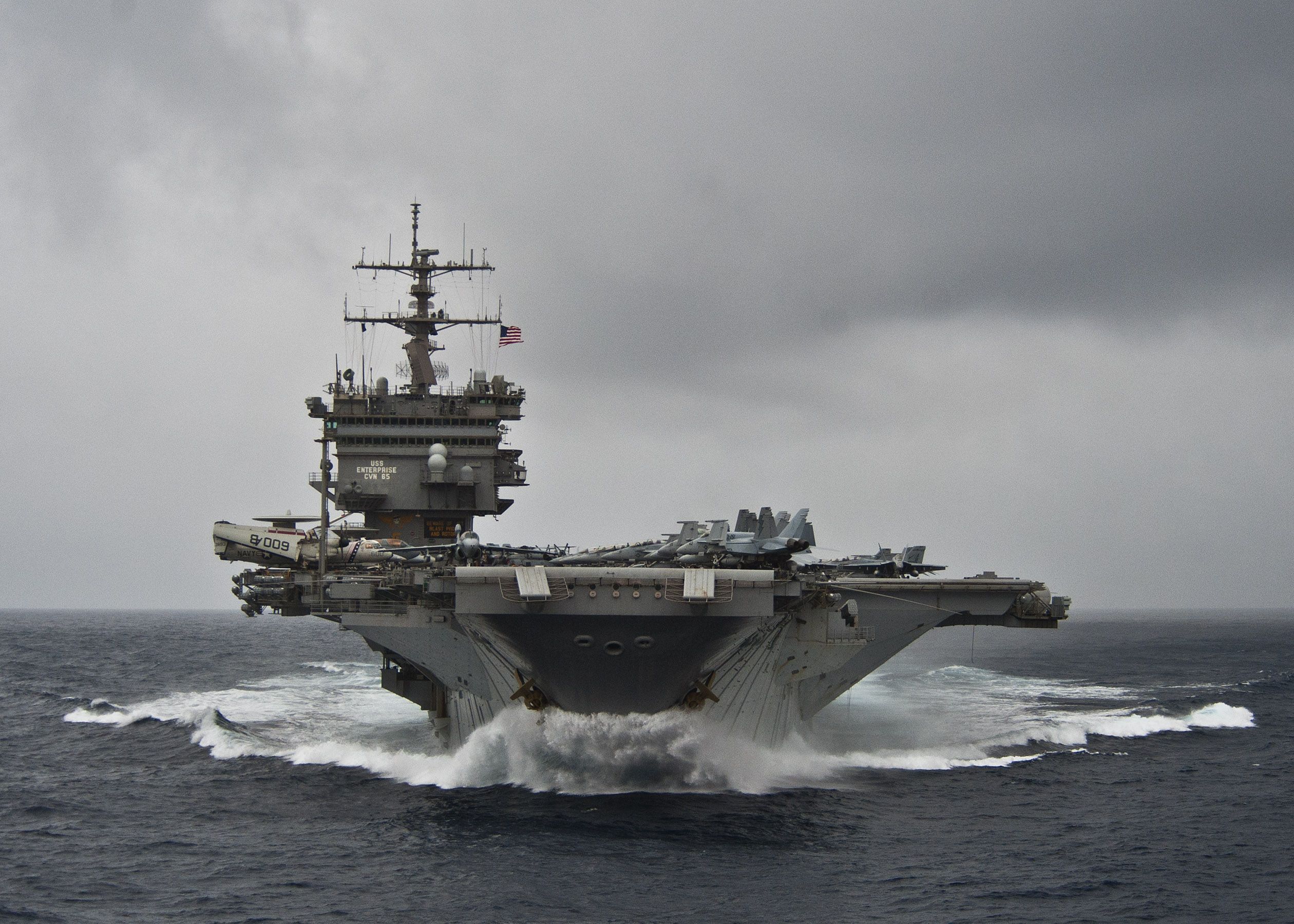 Aircraft Carrier Uss Enterprise Cvn 65 Warship 2520x1800