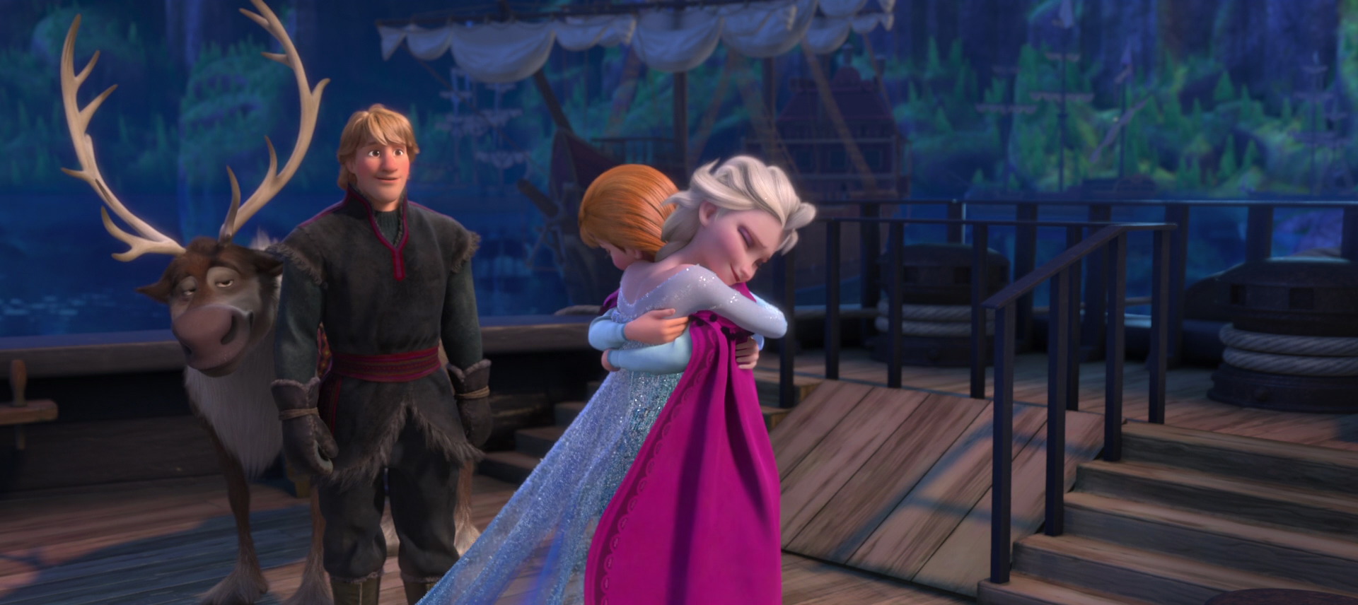 Anna Frozen Elsa Frozen Frozen Movie Kristoff Frozen Sven Frozen 1920x856