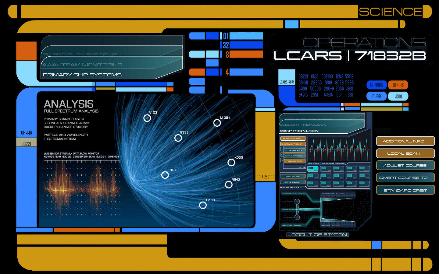 Lcars Star Trek 1440x900