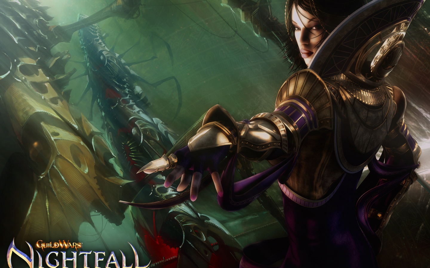 Dark Guild Wars Sorceress Witch 1440x900