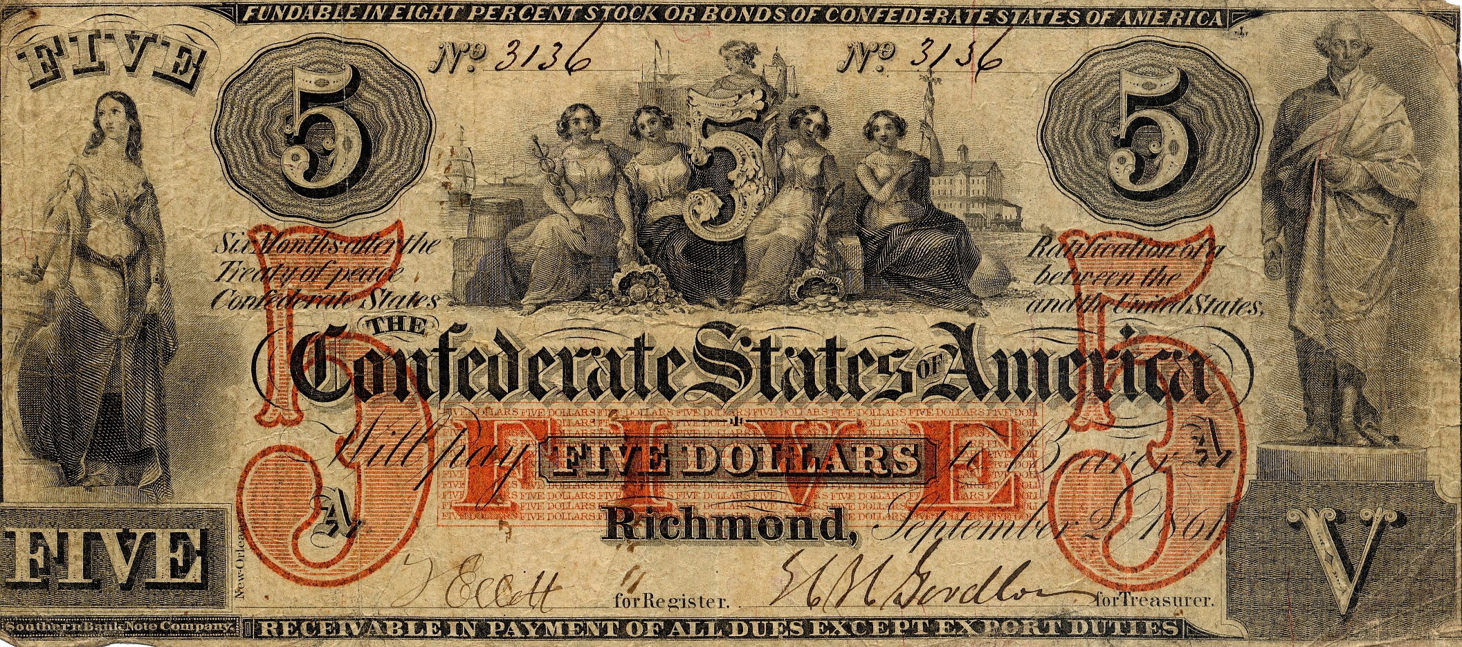 Man Made Confederate States Of America Dollar 2113x935