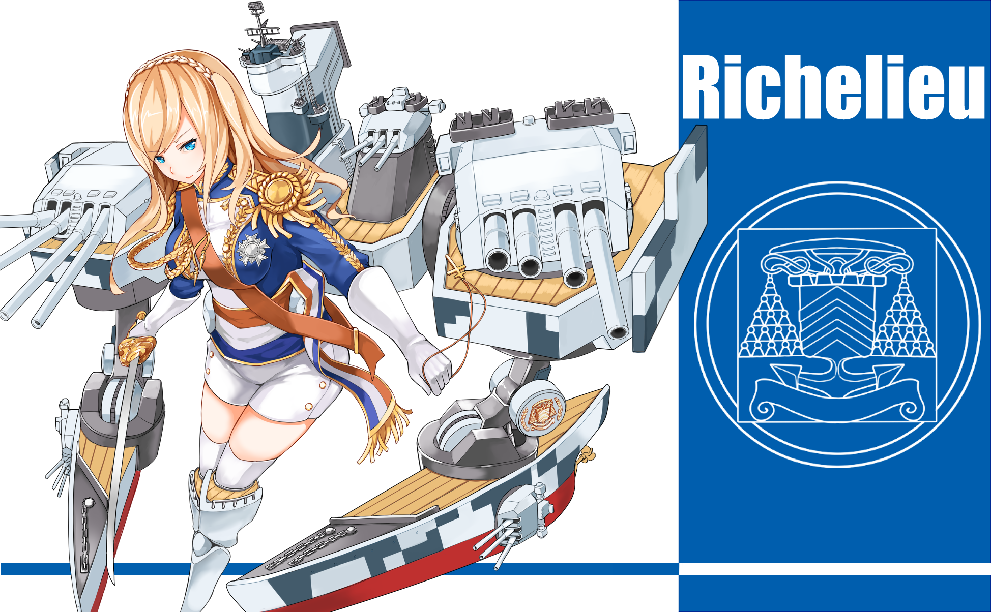 Richelieu Warship Girls 1948x1204