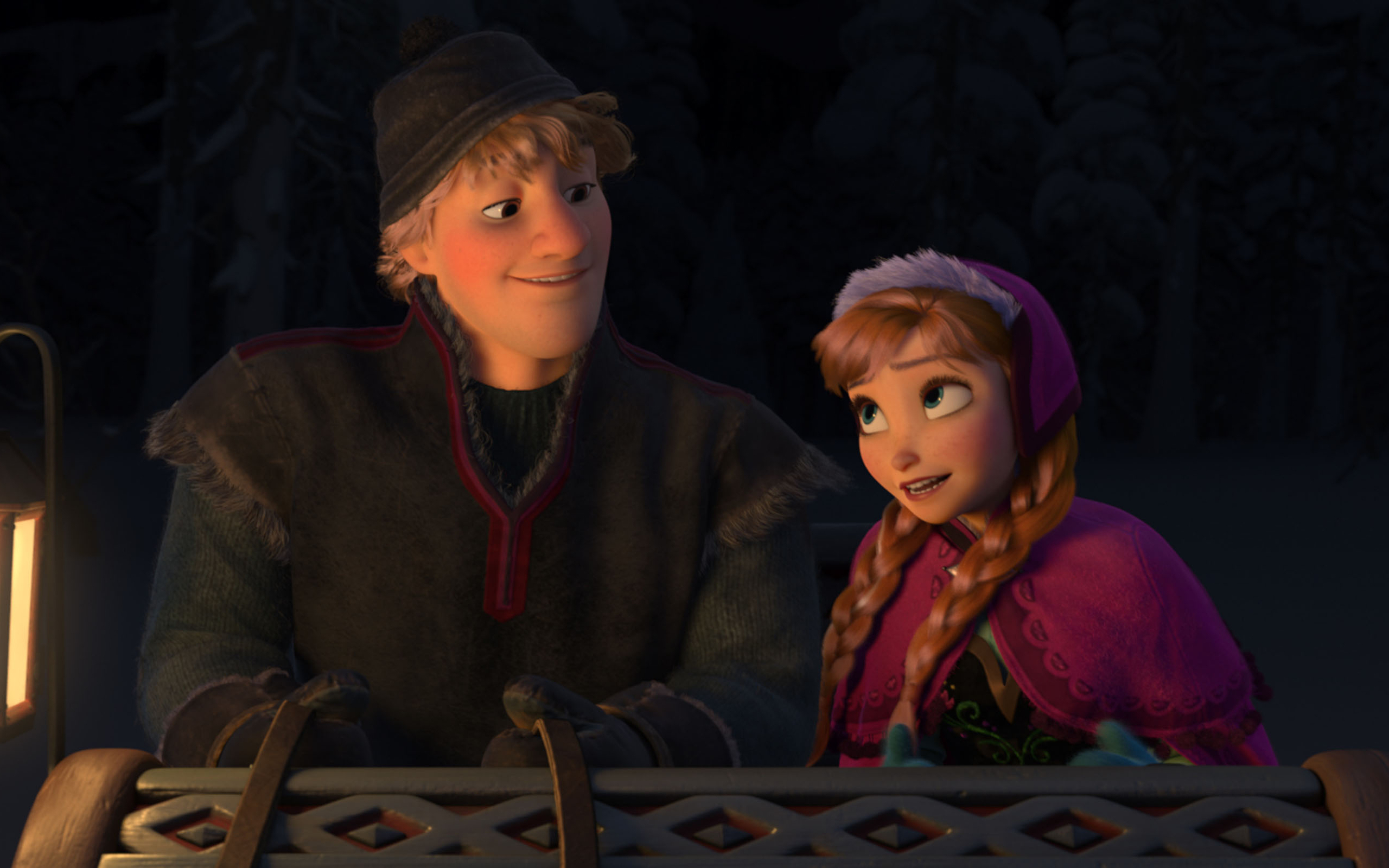 Anna Frozen Frozen Movie Kristoff Frozen 2560x1600