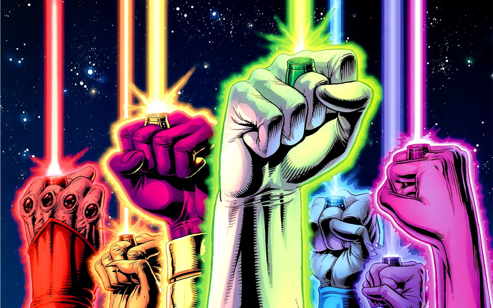 Comics Lantern Corps 1680x1050