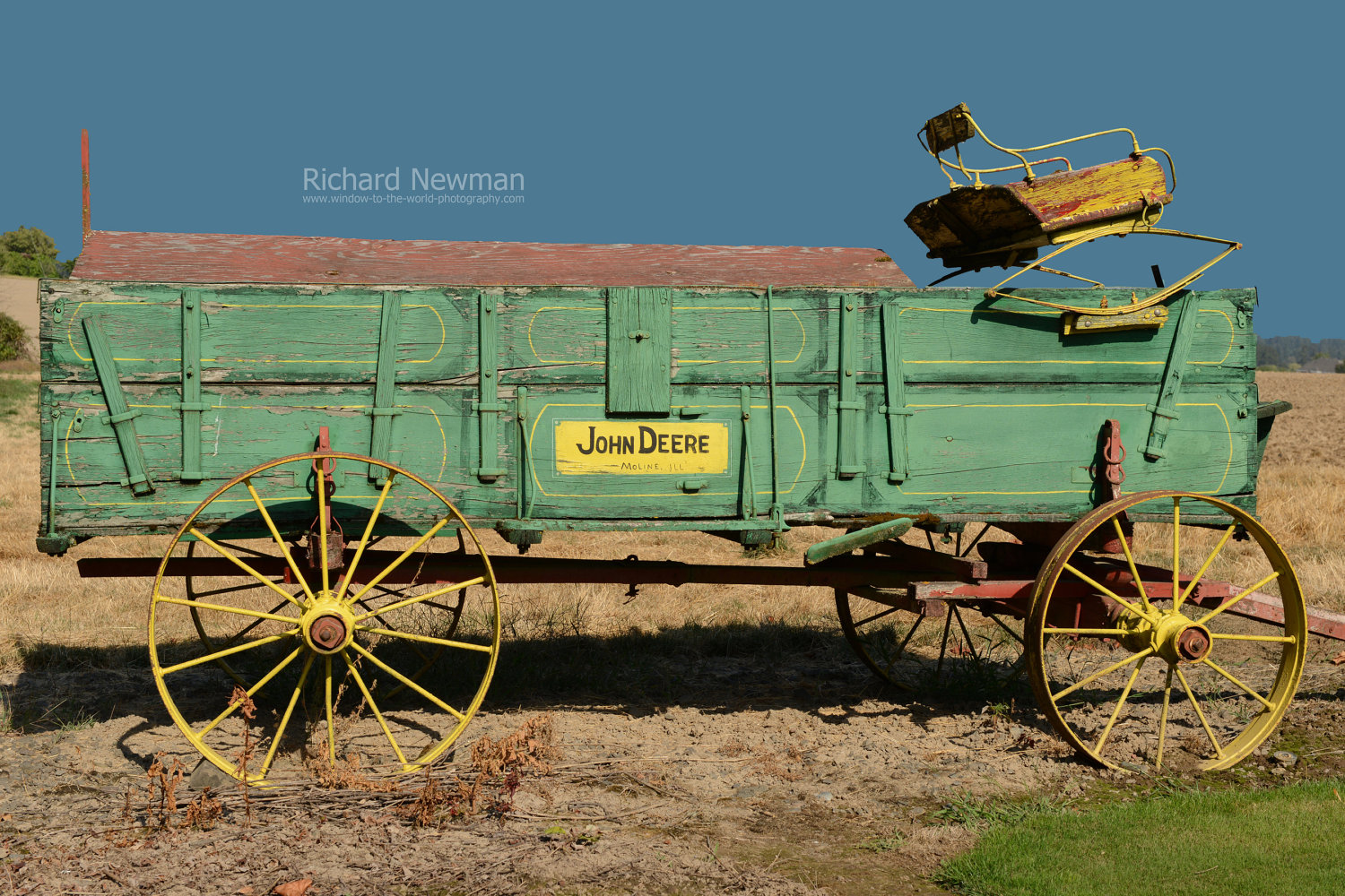 Cart John Deere Vehicle Wagon 1500x1000