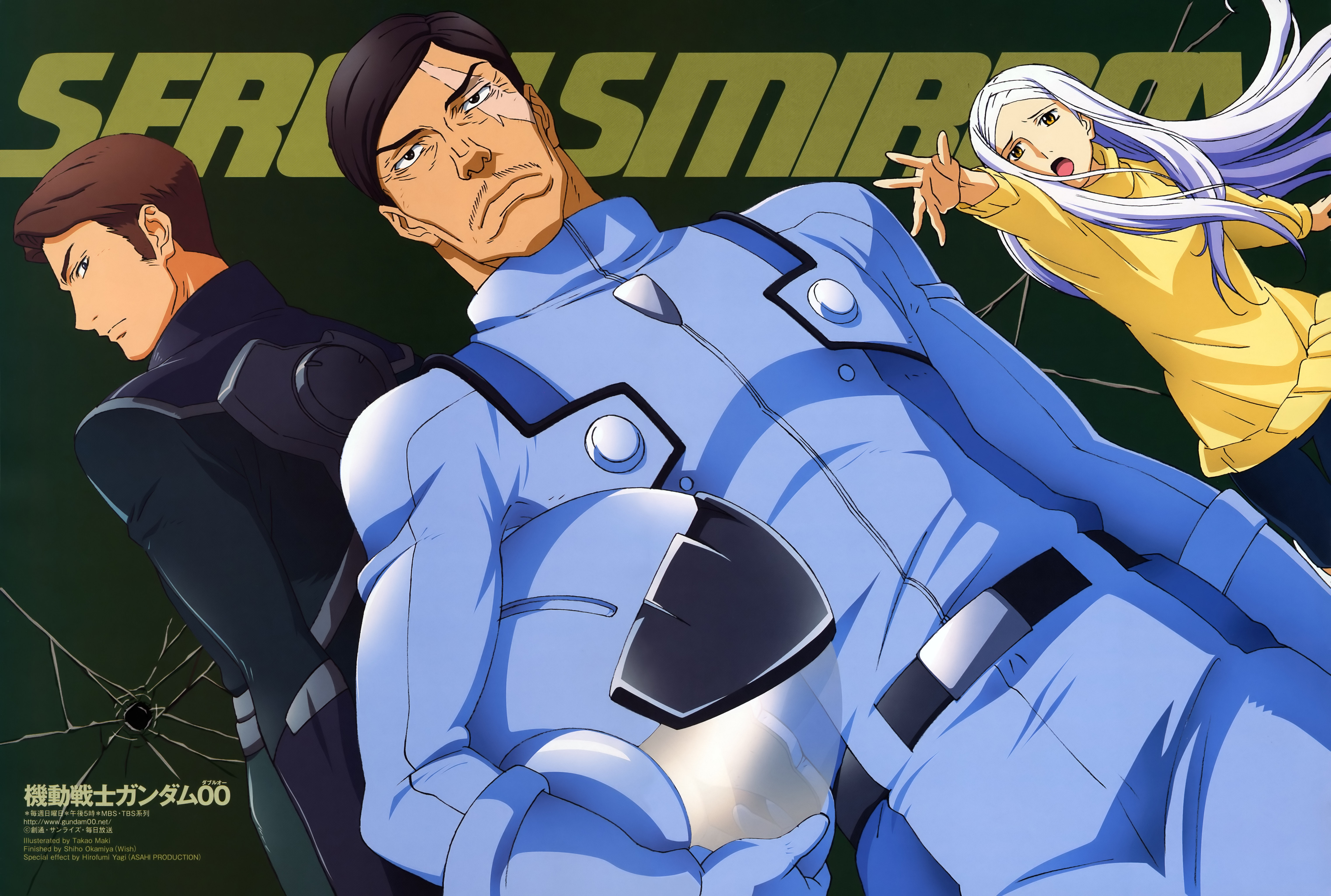 Anime Mobile Suit Gundam 00 6085x4098