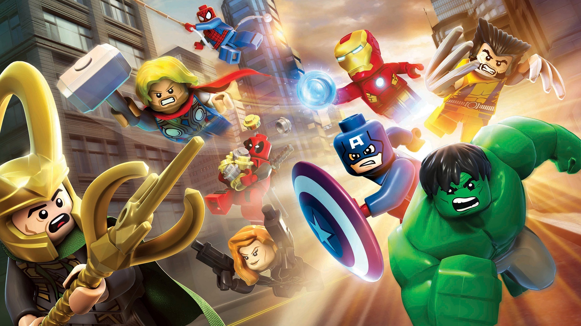 Video Game LEGO Marvel Super Heroes 1920x1080