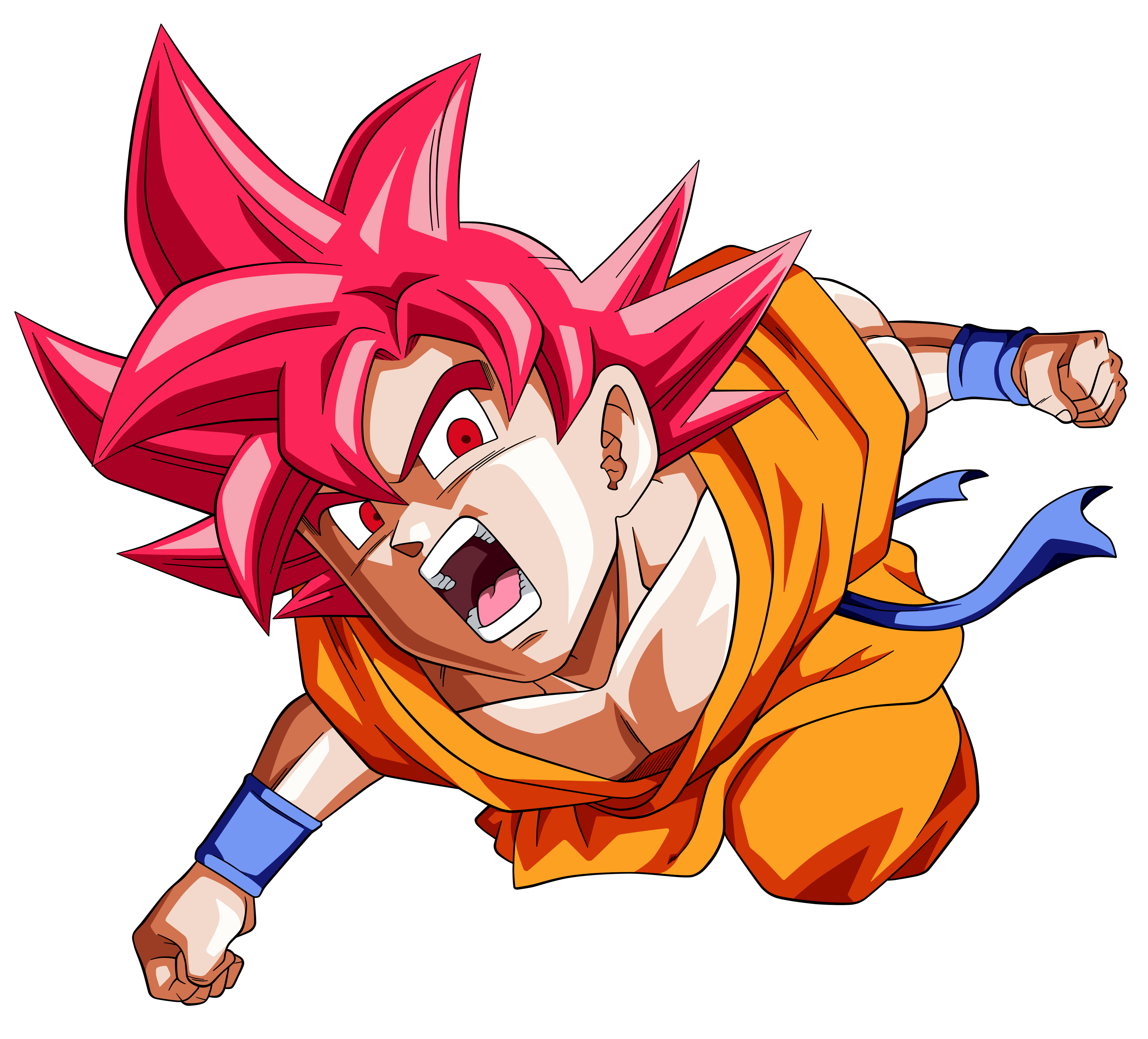 Dragon Ball Super Goku Saiyan Super Saiyan God 5350x4839