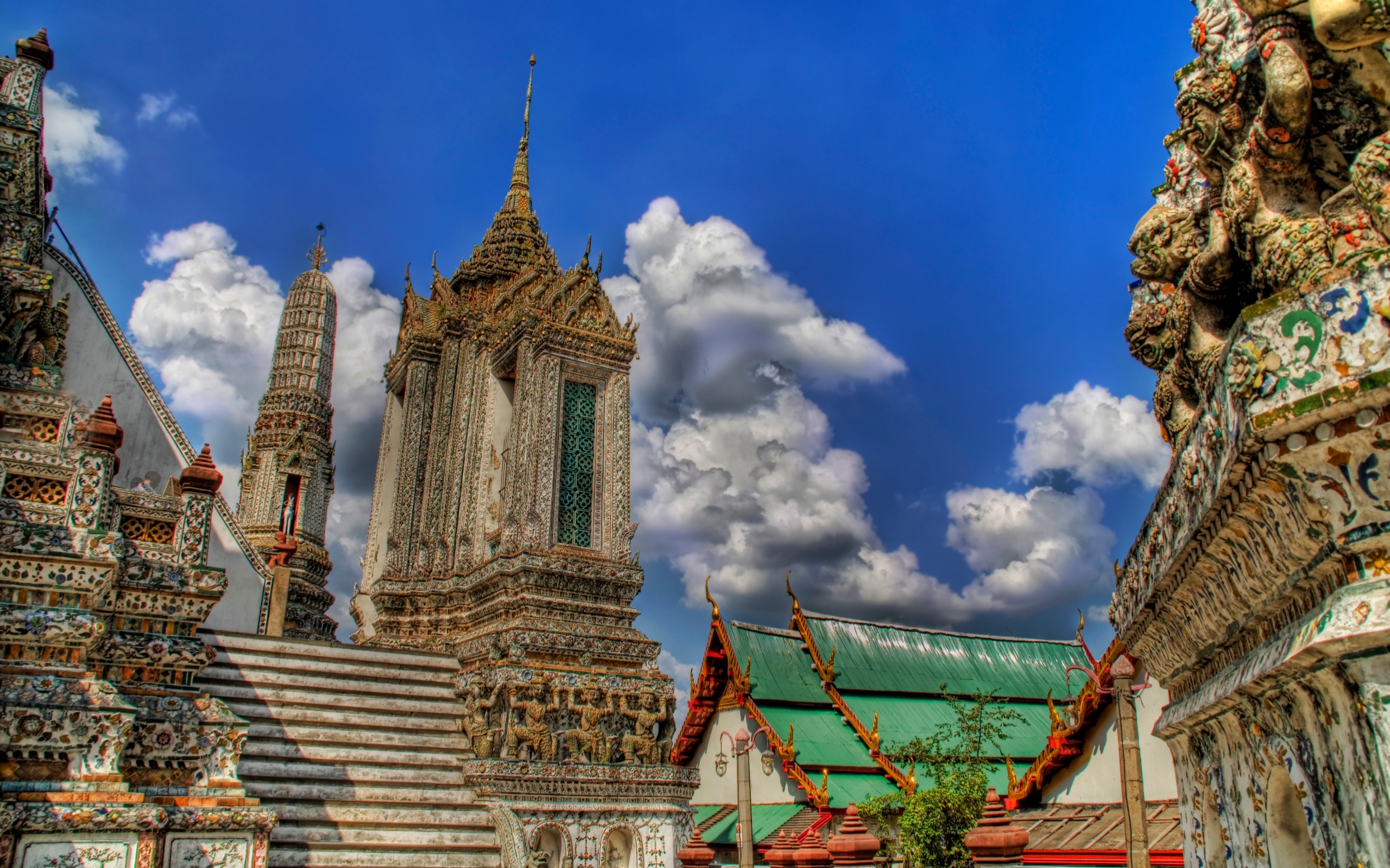 Religious Wat Arun Temple 2560x1600