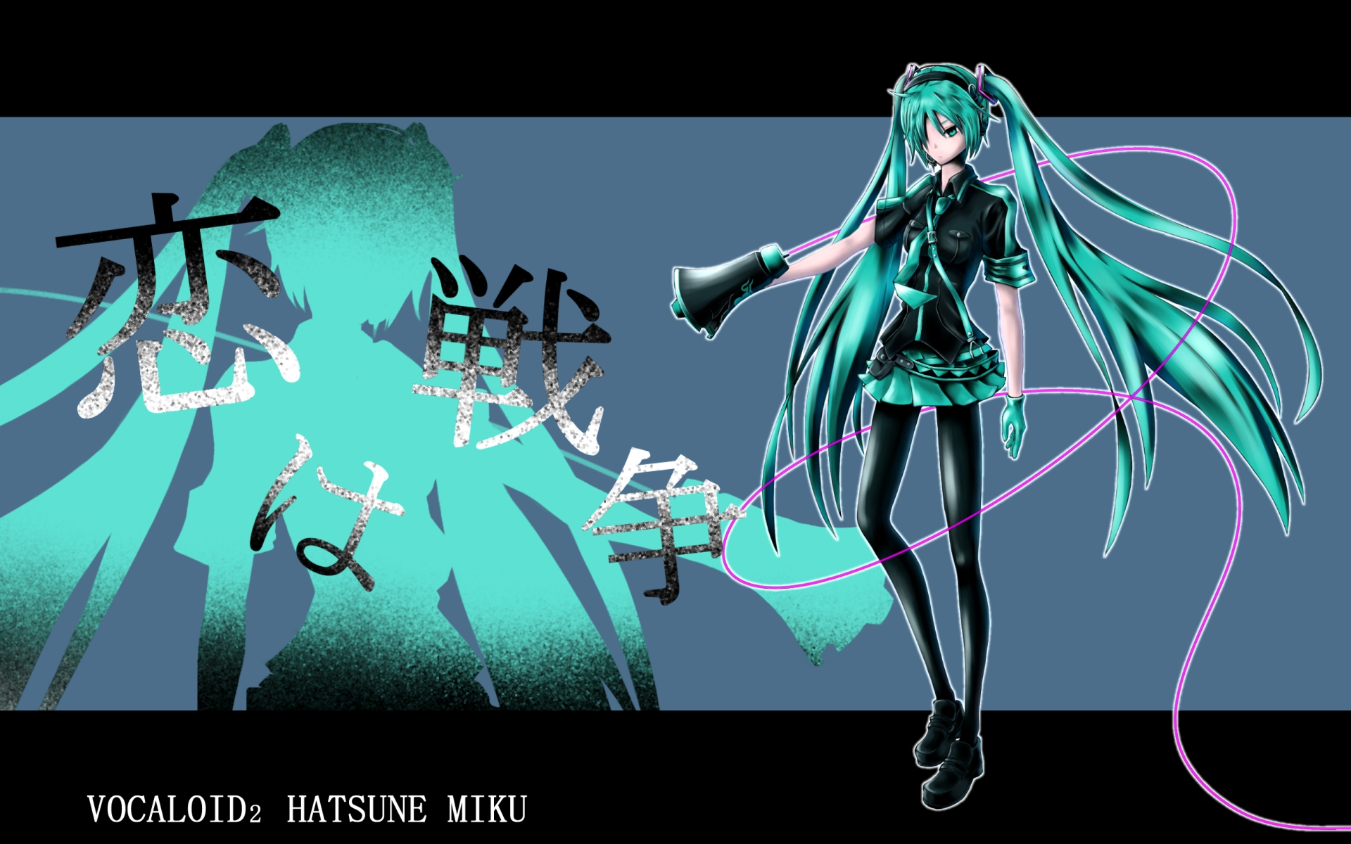 Hatsune Miku Love Is War Vocaloid 1920x1200